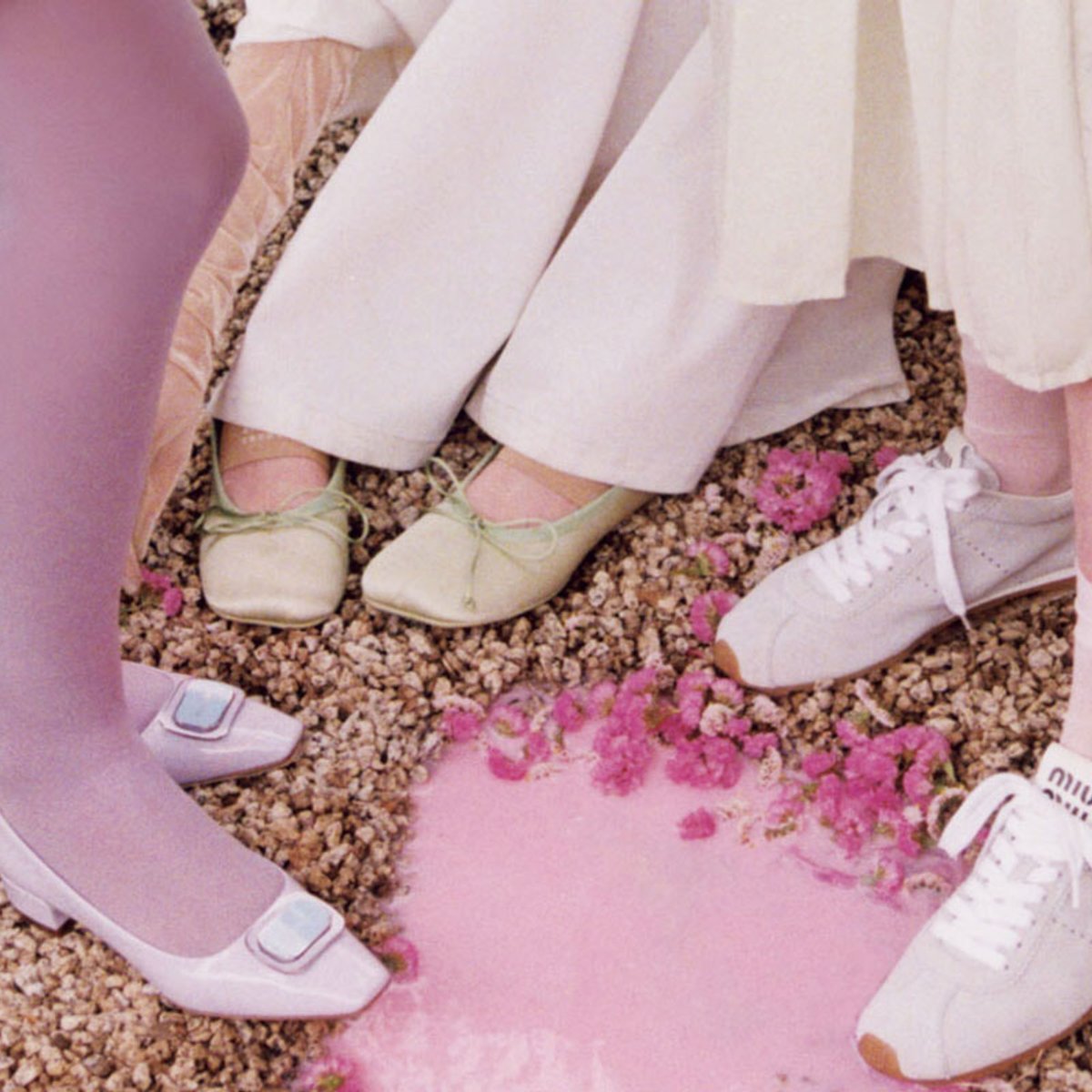 夢見心地な足元で、どこまでも。