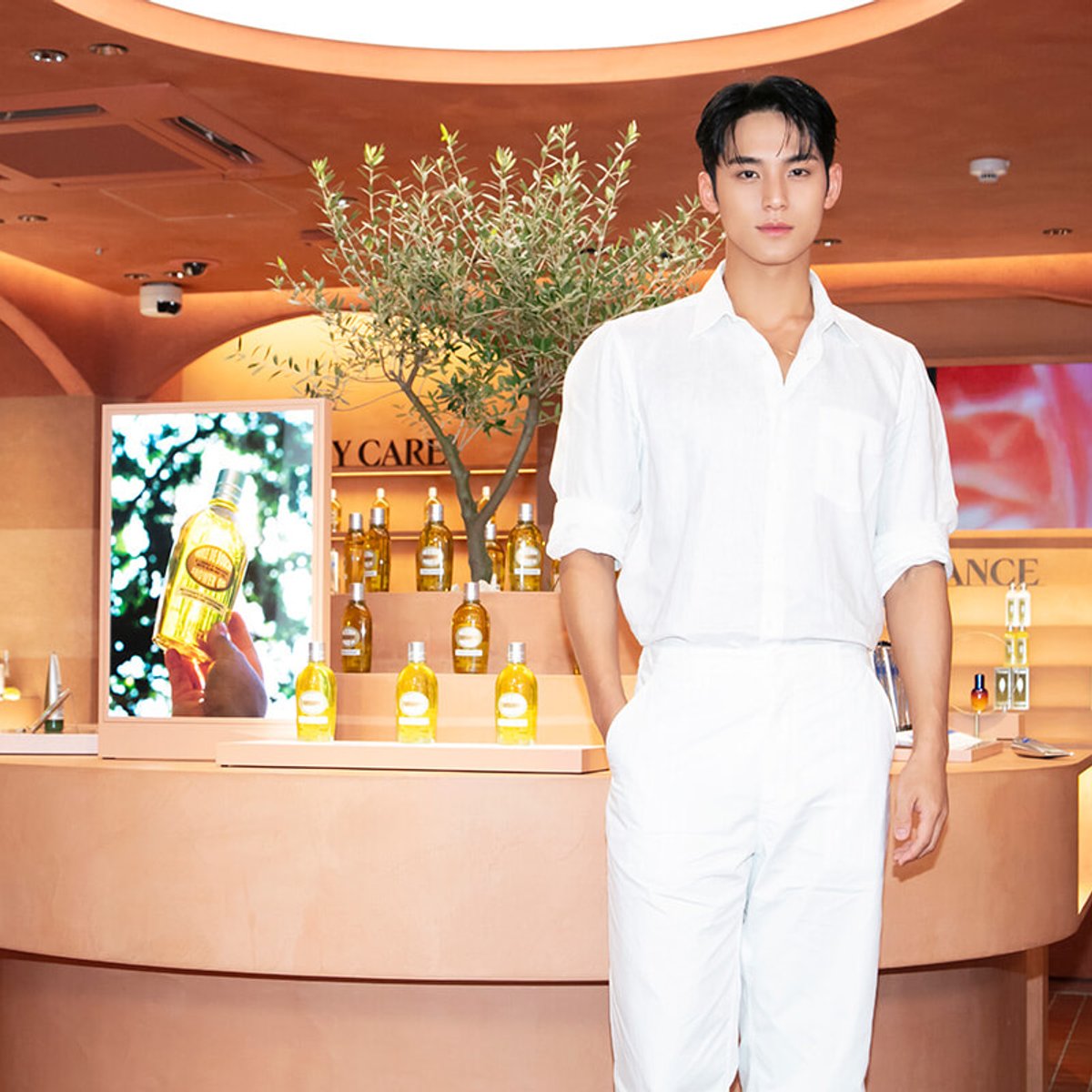 SEVENTEENミンギュ、ロクシタン初のアジアアンバサダーに！