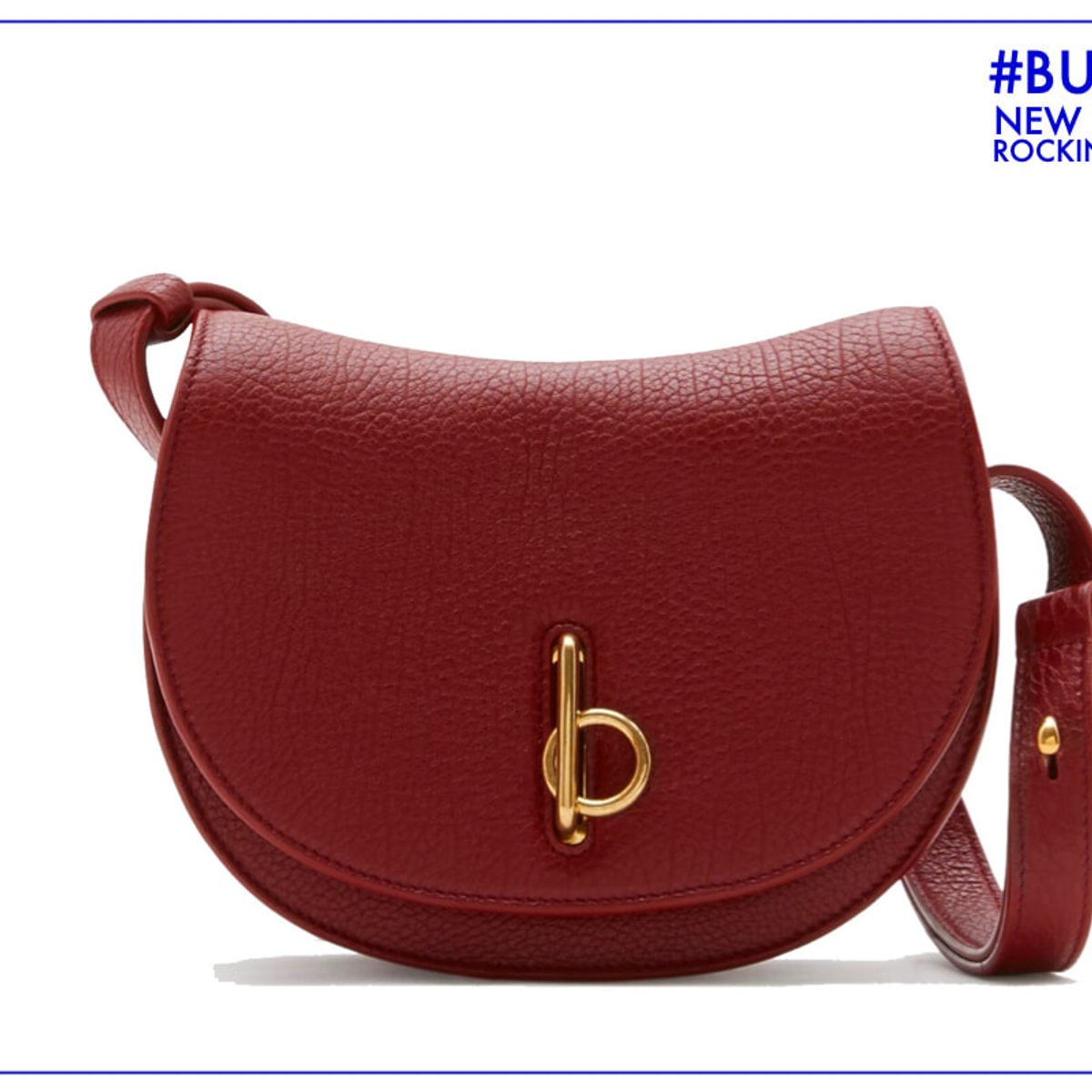 愛らしいフォルムに熱視線、ロッキングホース バッグ。【バーバリーのNEWアイコン vol.5】