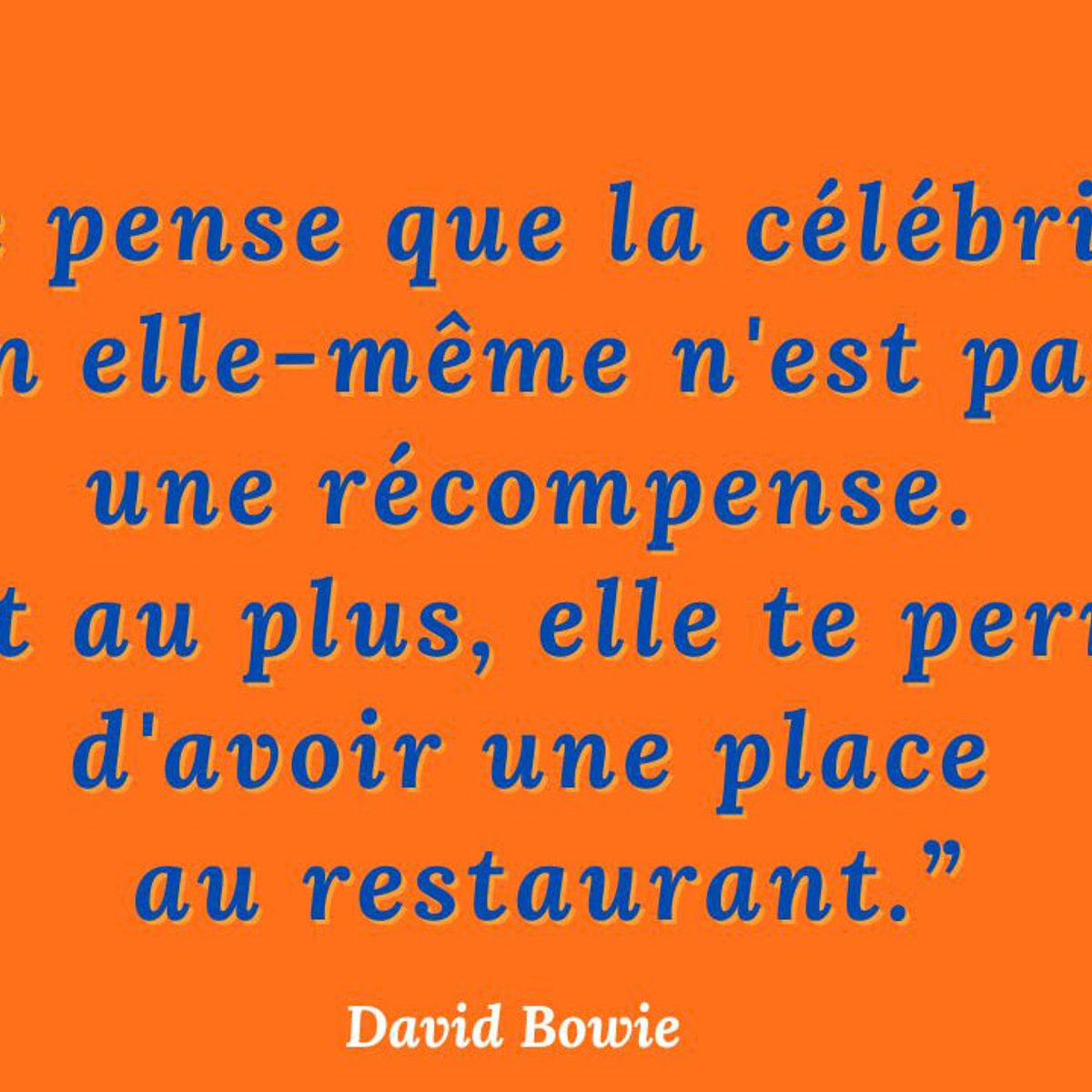 有名人であることは罪？ デヴィッド・ボウイの言葉を振り返る。