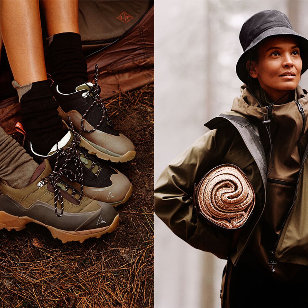 ロロ・ピアーナで、リュクスなアウトドアスタイルを。