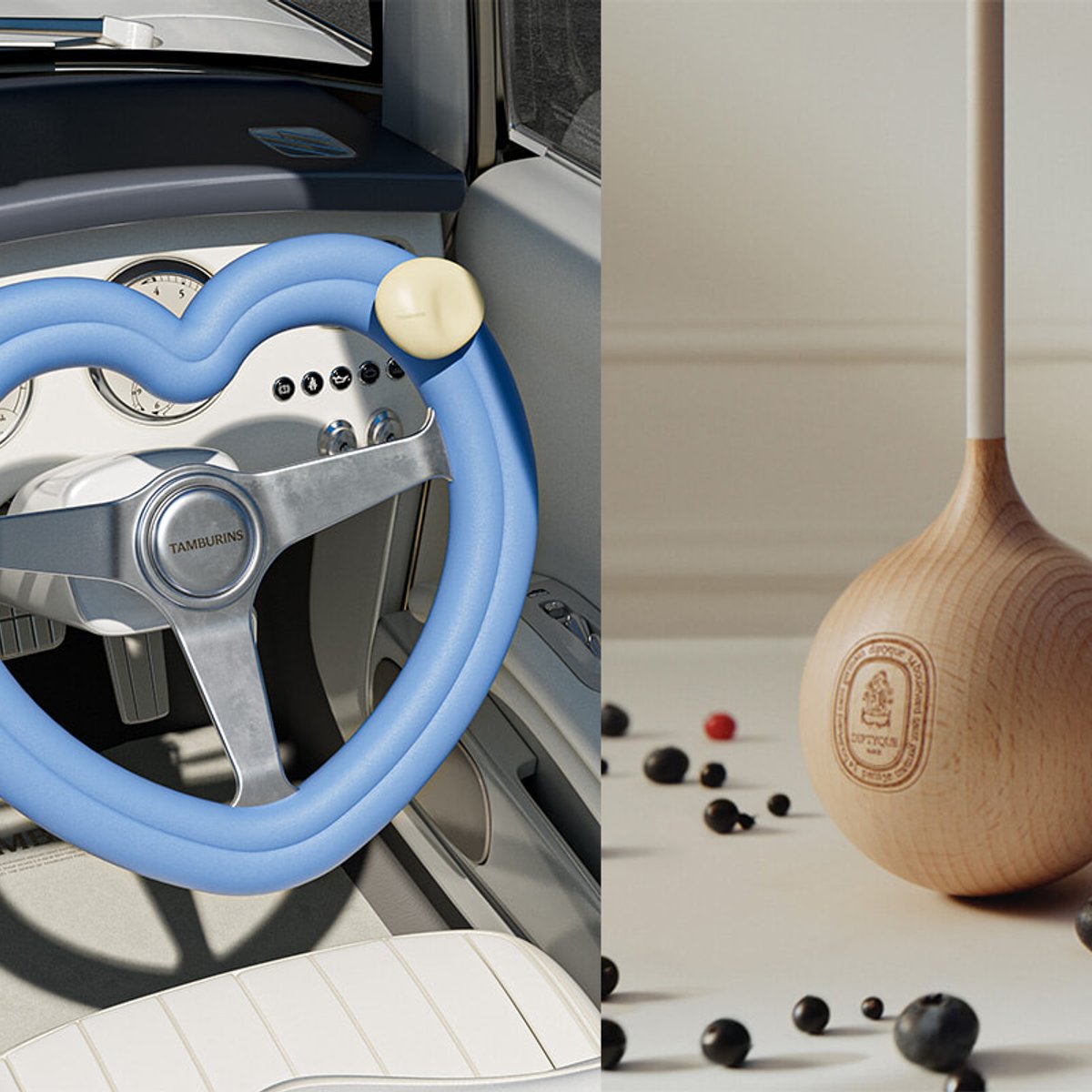 個性派ディフューザーで、空間をユニークな香りで満たす。