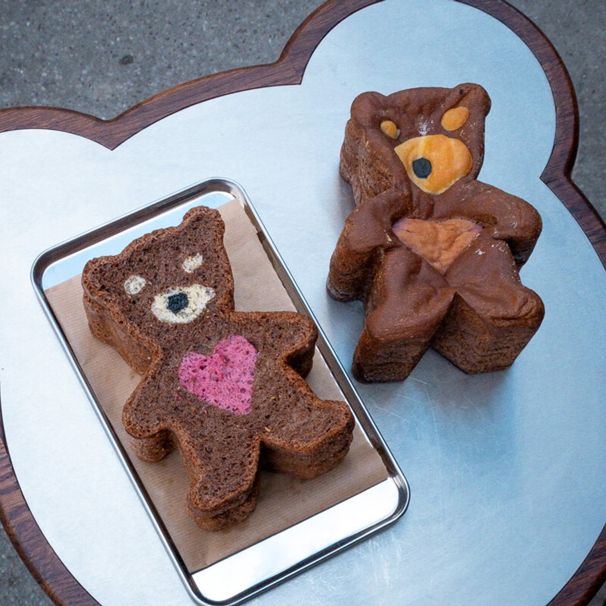 「熊さんパン」が可愛すぎて、食べられない！