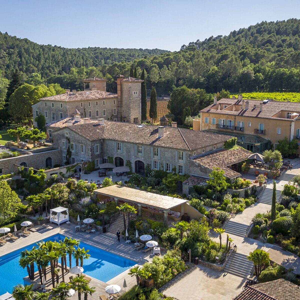 南仏のシャトー・ドゥ・ベルヌ、緑に囲まれた食の楽園。【前編】