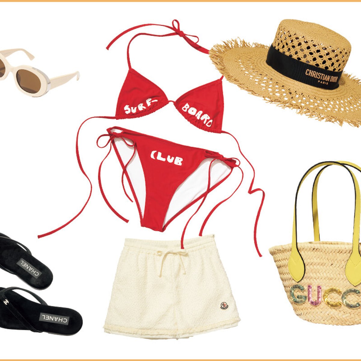 ヴァカンスが楽しくなる、最新ビーチアイテム7選。