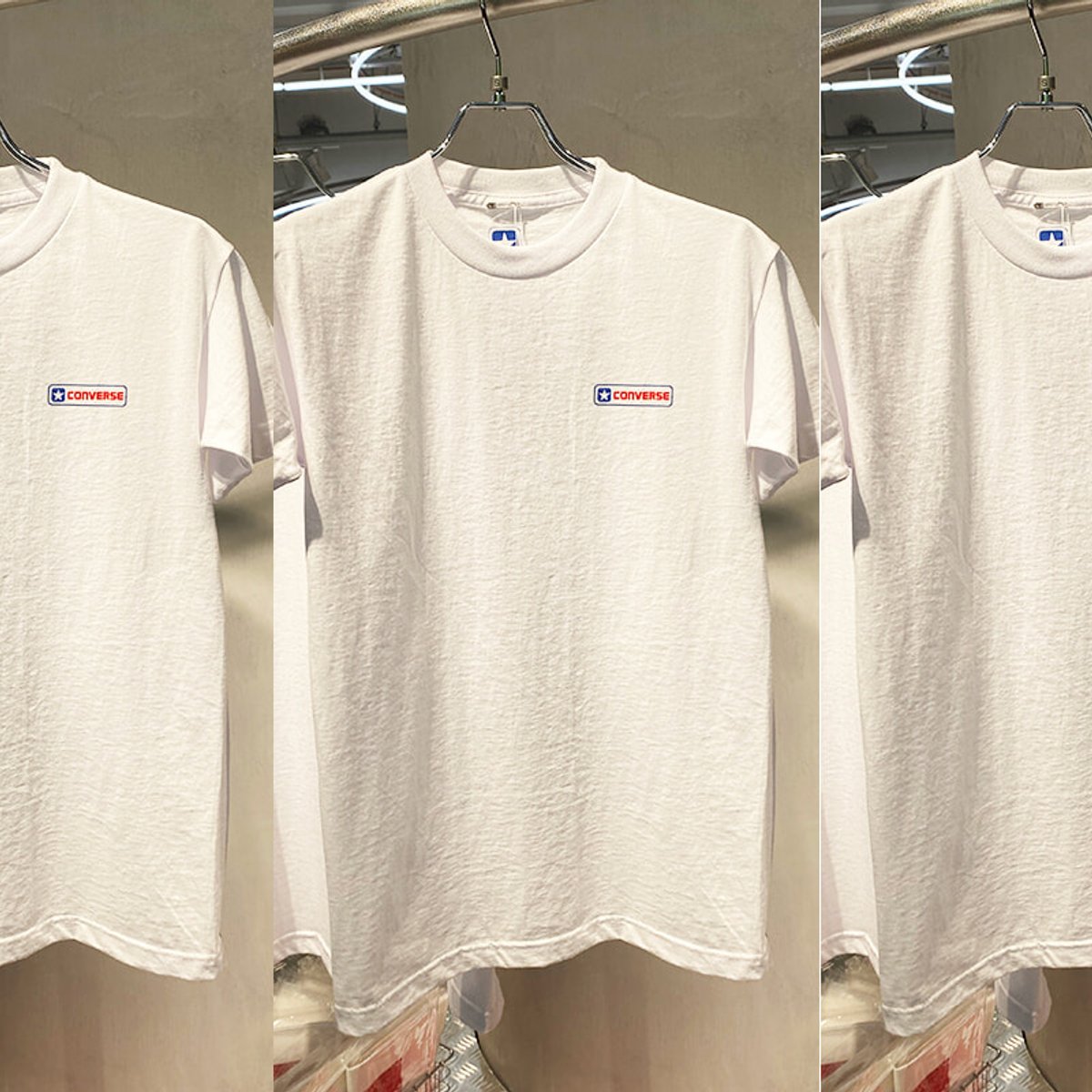 既にスニーカーは完売。「スーベニア」をテーマにしたコンバースの限定Tシャツが欲しい！