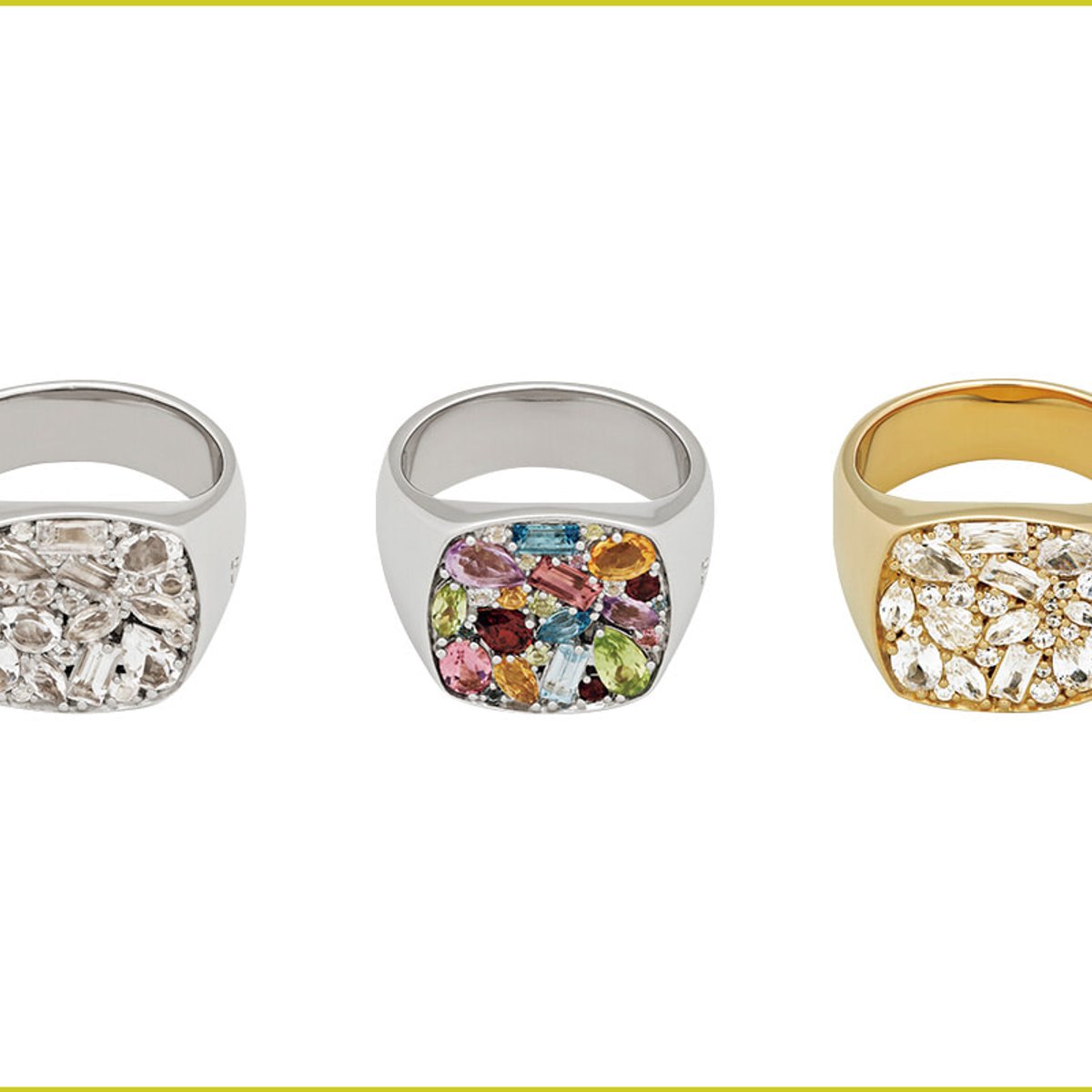 いますぐ欲しい！ クリスタルが色鮮やかに輝く、トムウッドのリング。