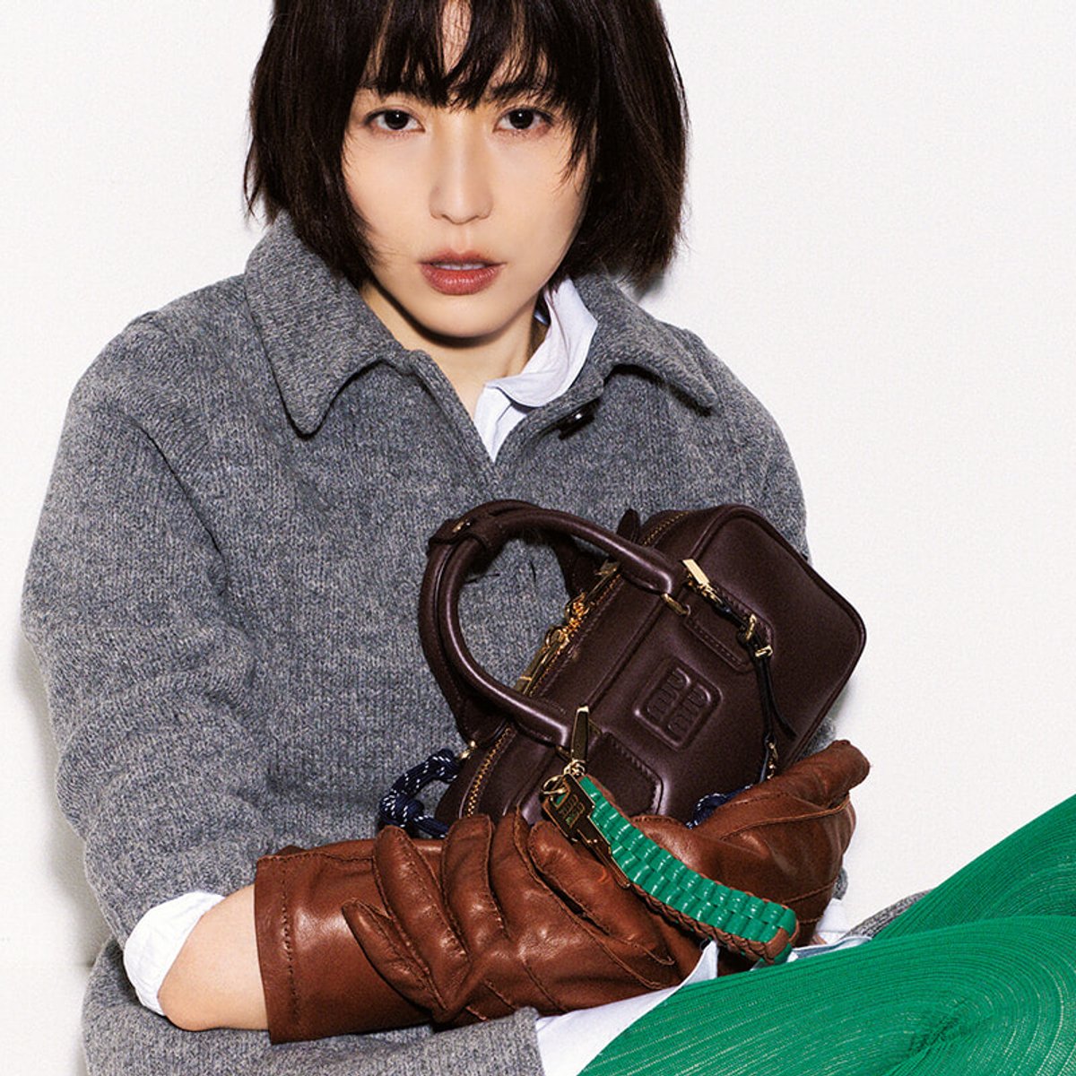 長澤まさみ、ミュウミュウのある日常。