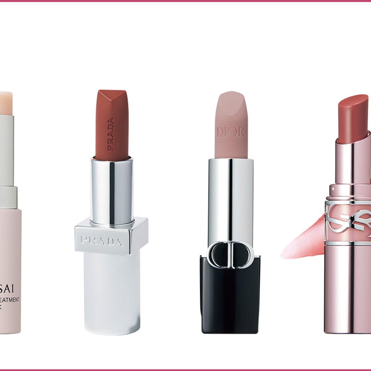 ほのかに色づく、鏡要らずの「ノールックリップ」をポーチに。