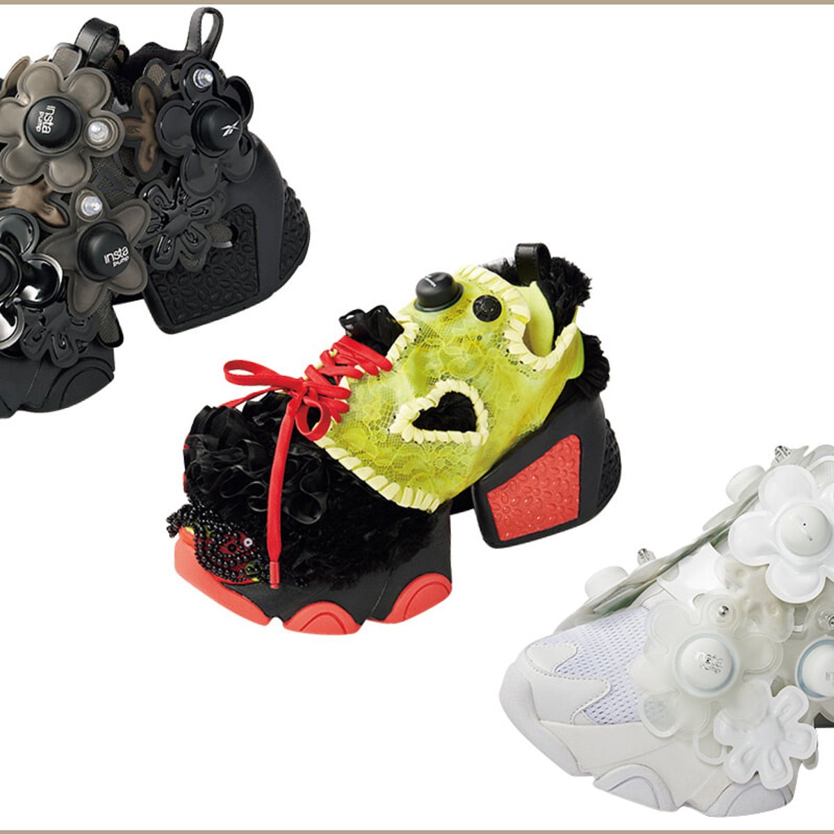 ノワール ケイ ニノミヤとリーボックのロマンティックなコラボシューズが登場。