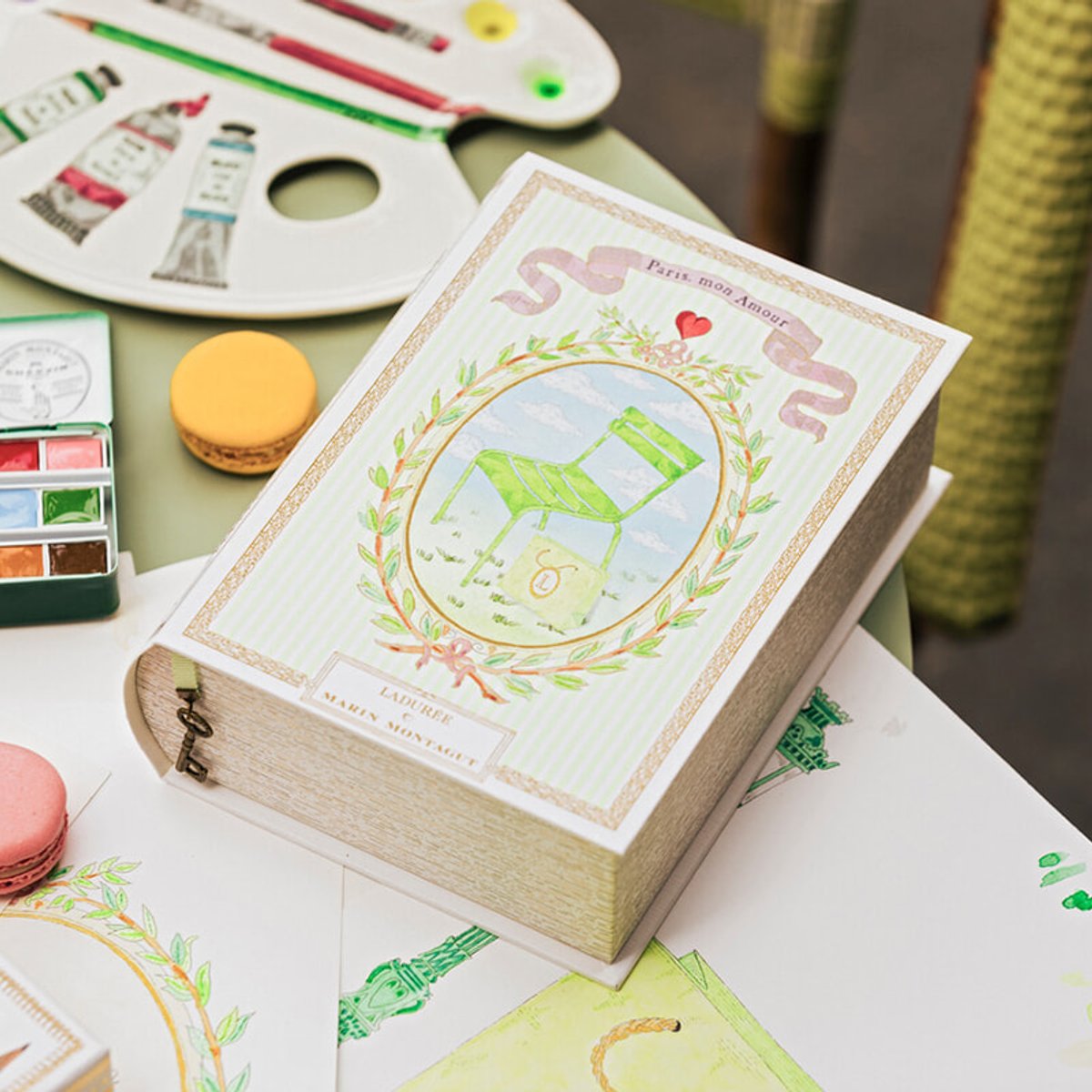 9月4日が待ち遠しい！ ラデュレ×マラン・モンタギュ。