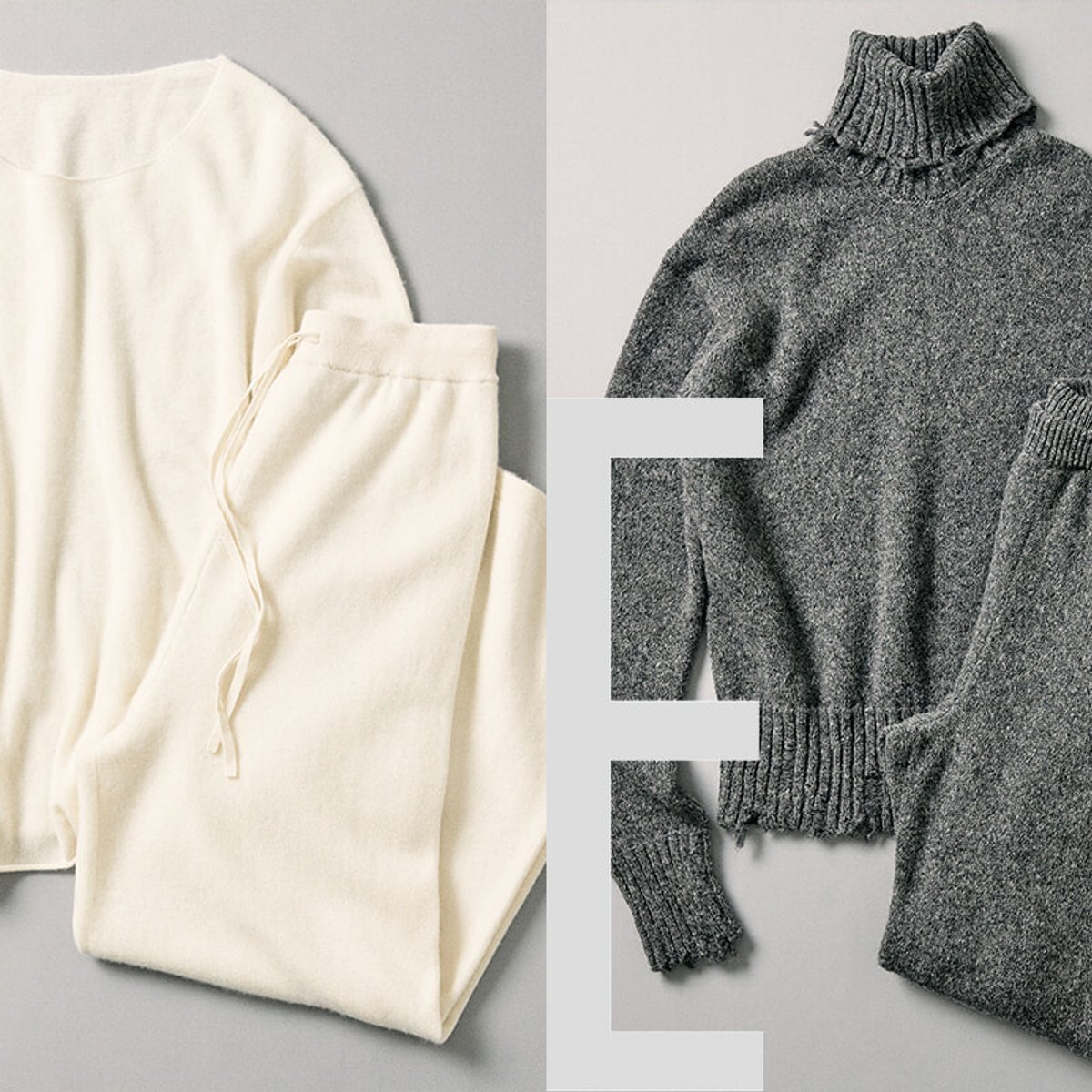 贅沢なワンマイルウエアで極上のリラックスタイム。【09. Easygoing | 大人の新ベーシックAtoZ】