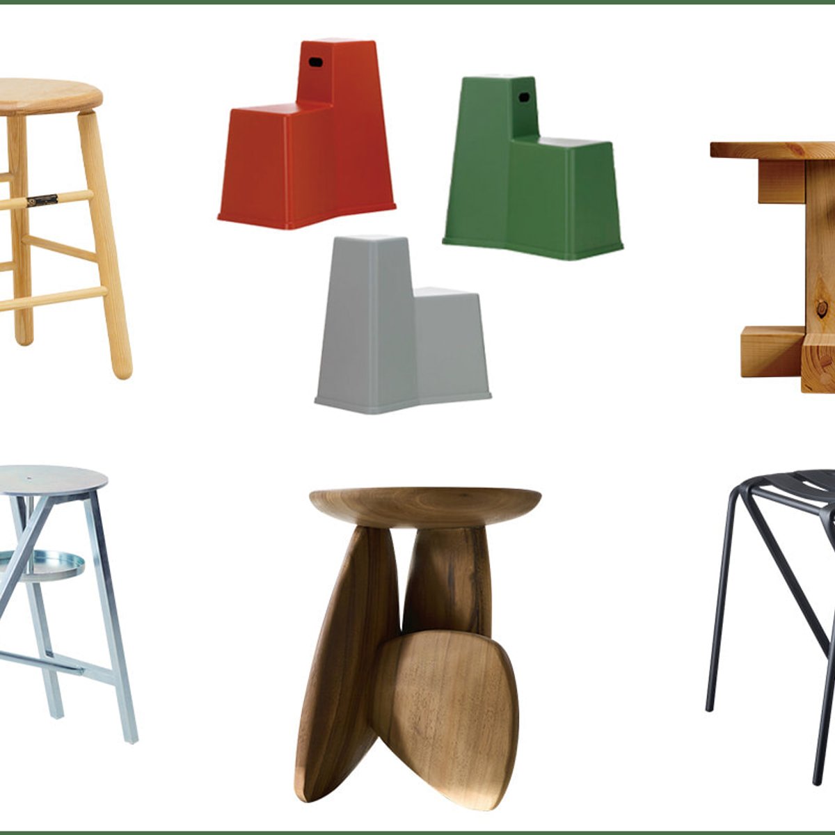 どこに置いてもさまになる、自由なスツール6選。｜空間に映える、美しい椅子