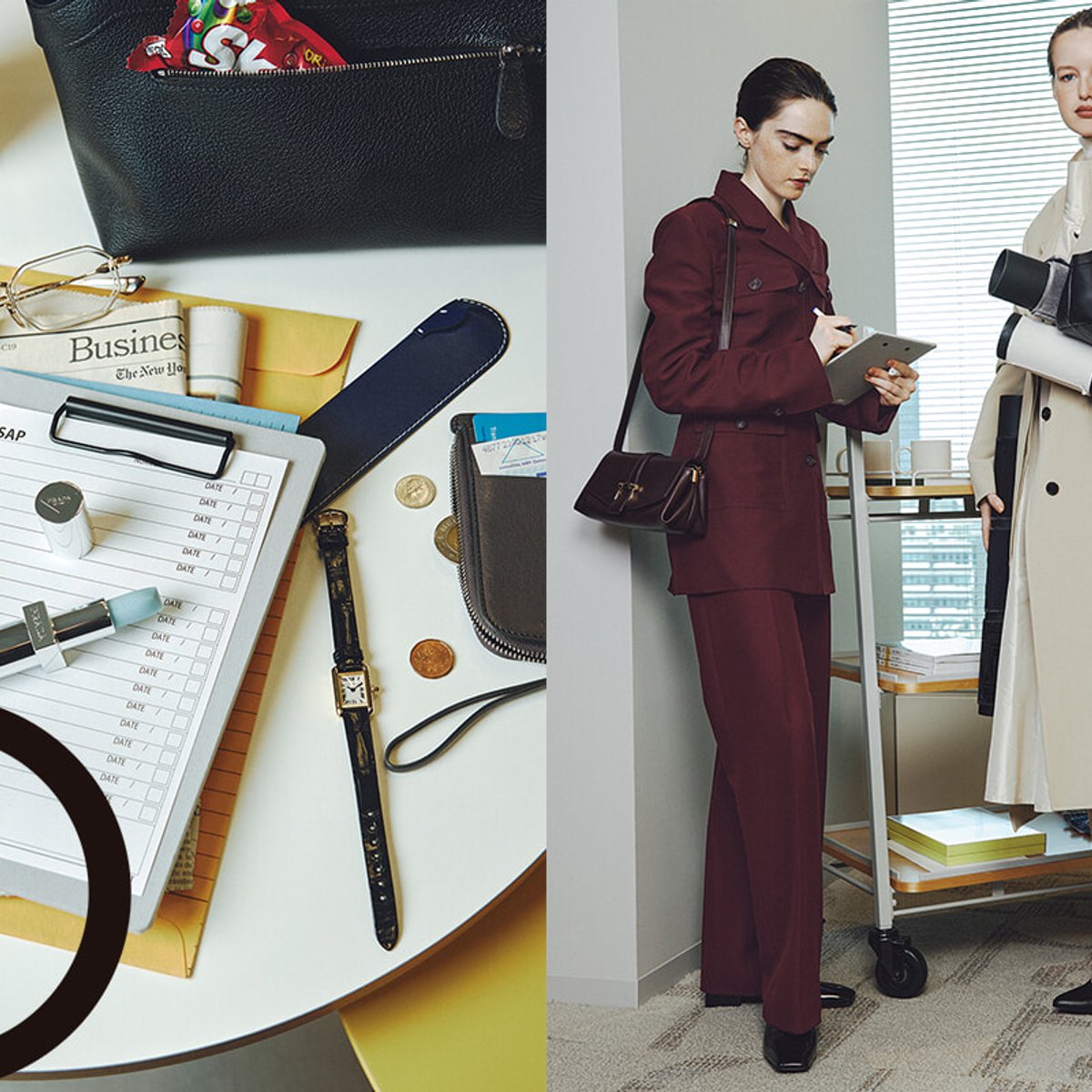 オフィスルックはクラシック回帰。【22. Office Lady | 大人の新ベーシックAtoZ】