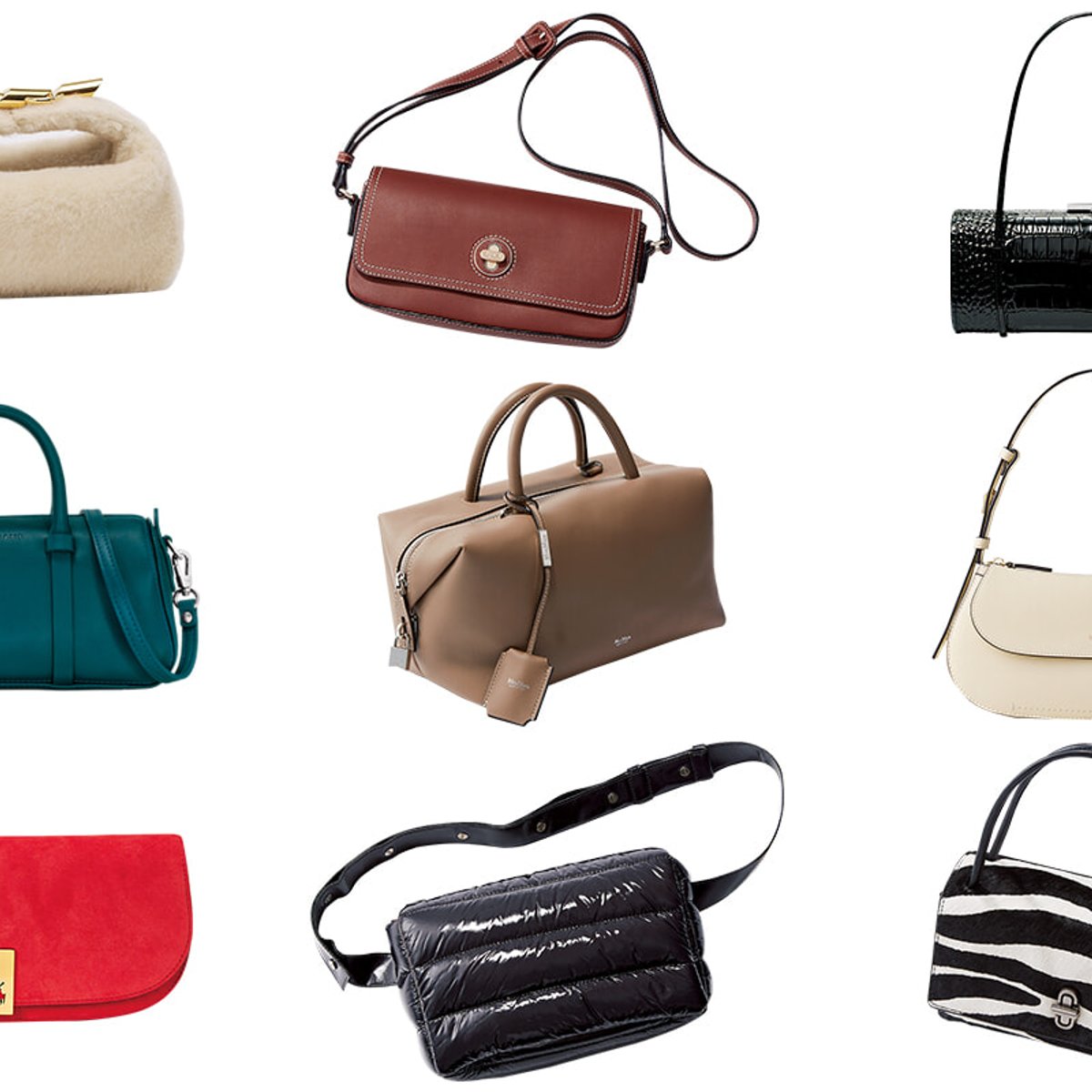 いま狙うべきは「横長バッグ」。【BAG＆SHOES 2024AW】