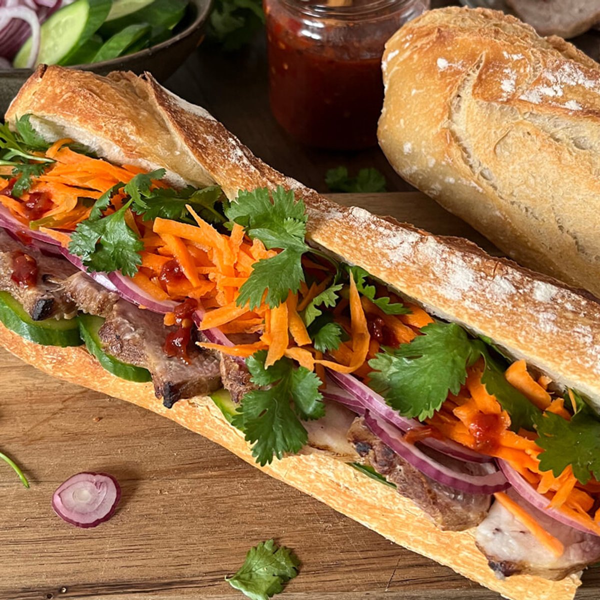 パリのストリートフード?! バインミーを作ってみる。