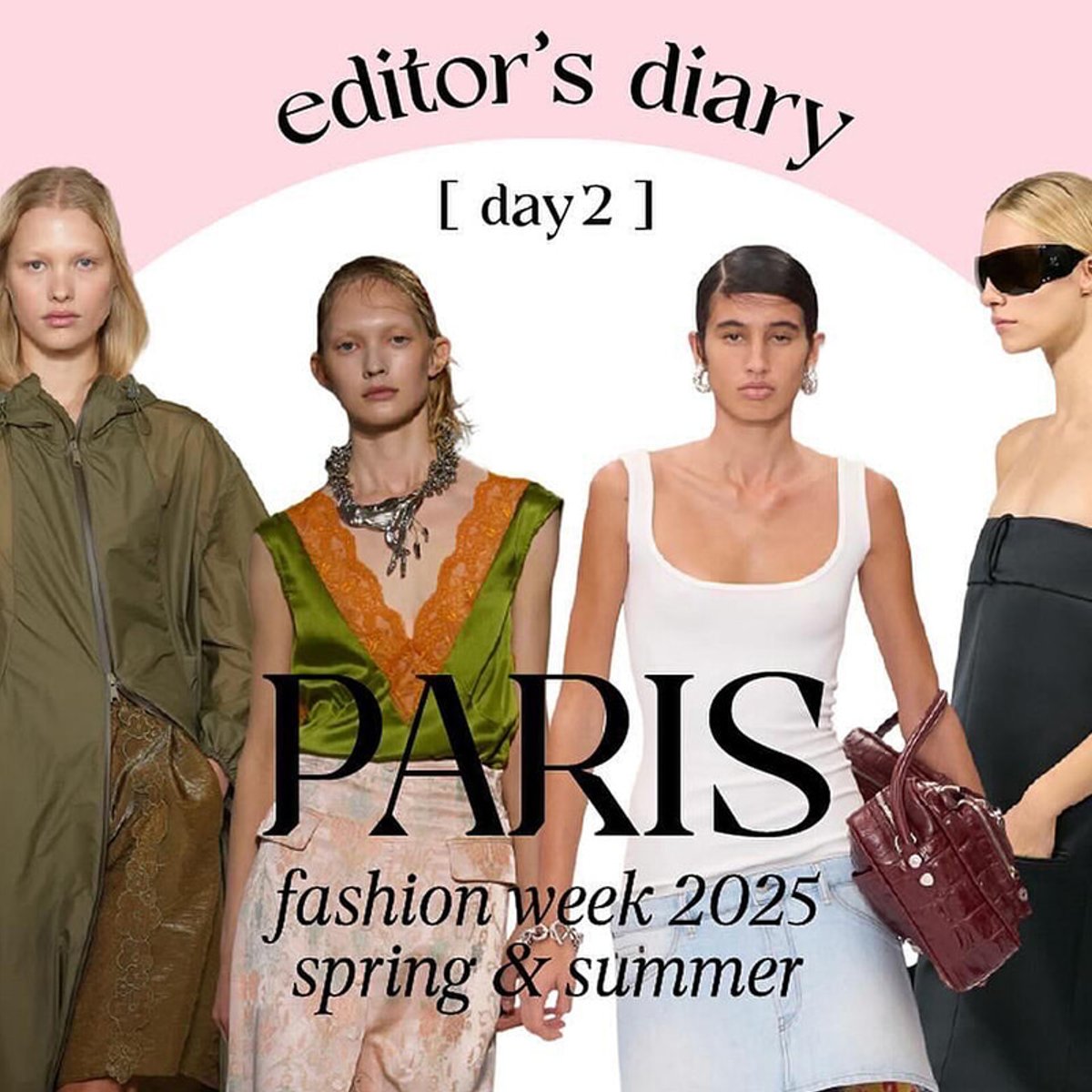 【パリコレクションDay2】春でもブラック＆ホワイト旋風か？ いやいや、ドリスとアクネは色彩と柄にあふれて……