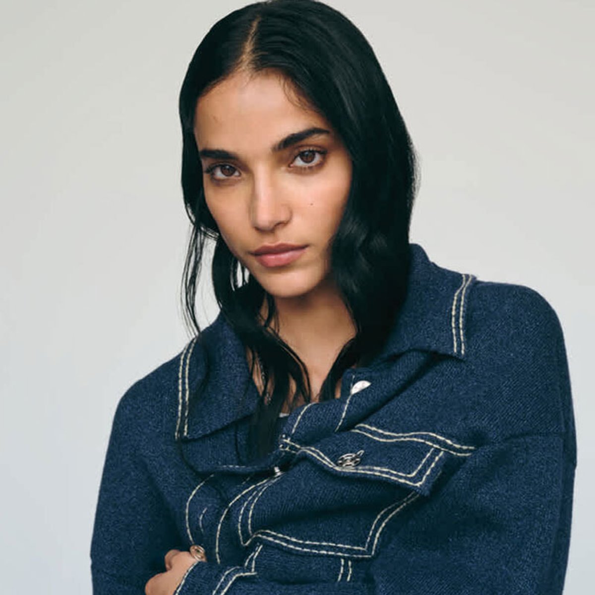 デニムだけどカシミア！ 11月30日までバリーのポップアップ。