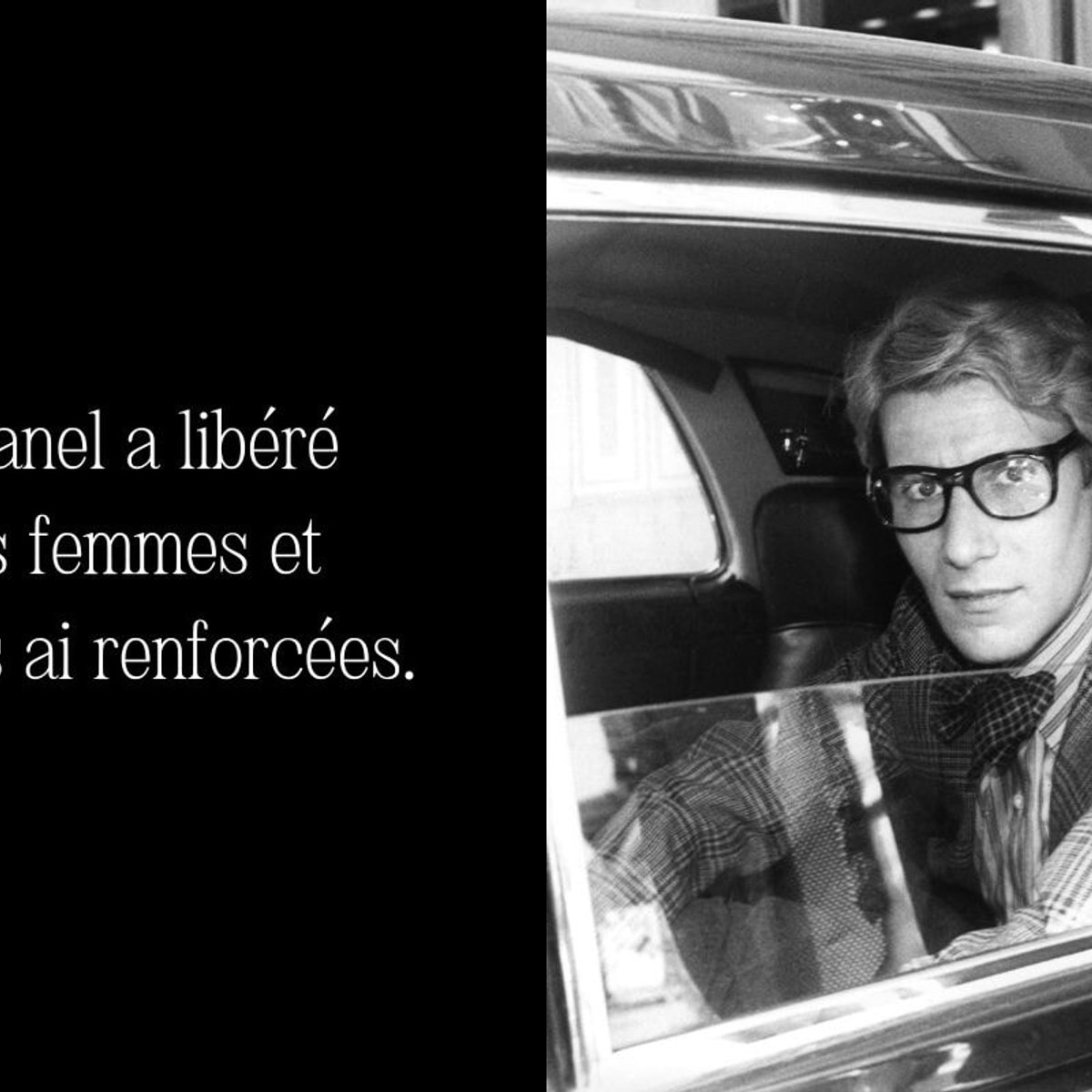 「シャネルは女性を解放し、僕は……」イヴ・サン＝ローランが服をデザインする時に心がけていたこととは？