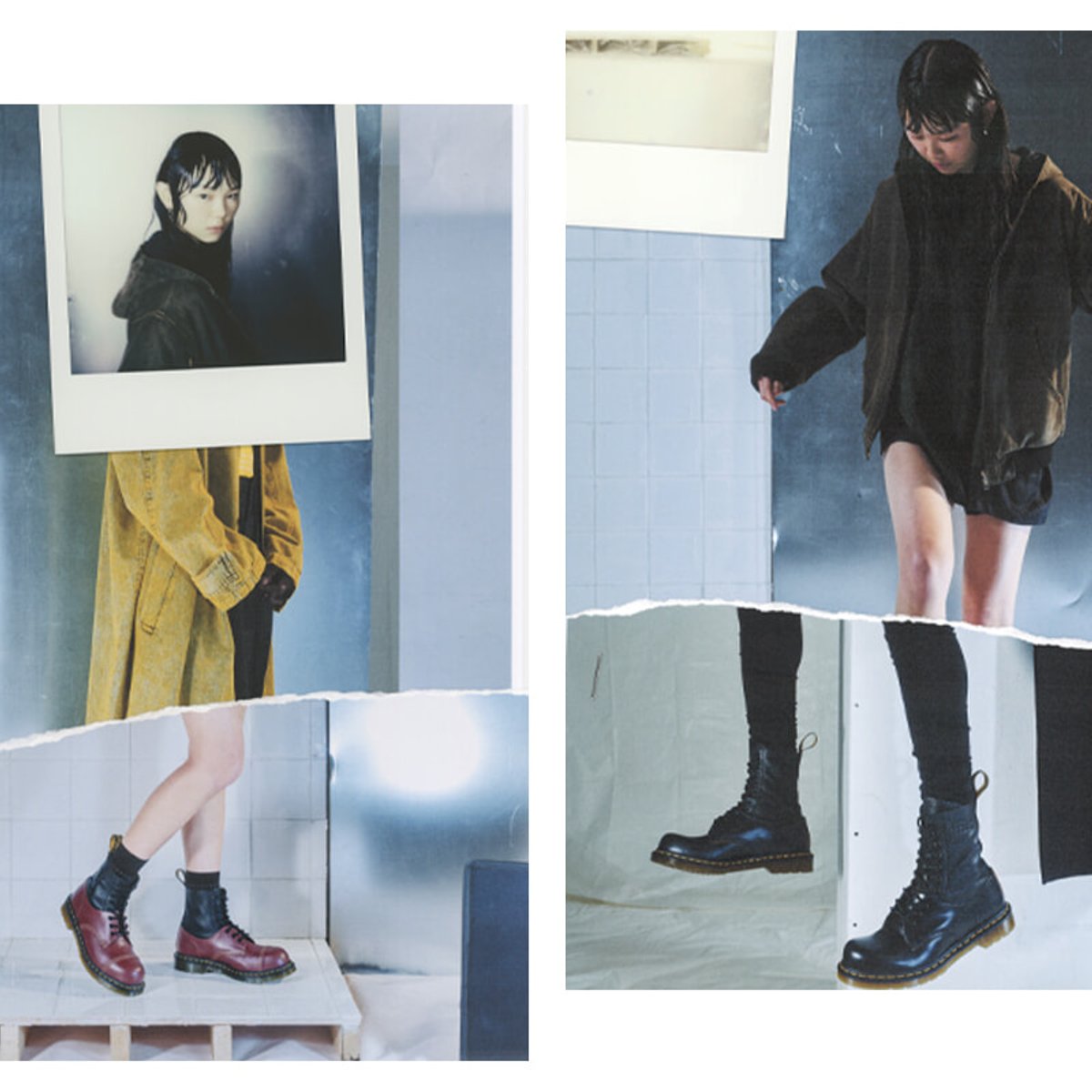 エムエム6 メゾン マルジェラとドクターマーチンの初コラボに熱視線！