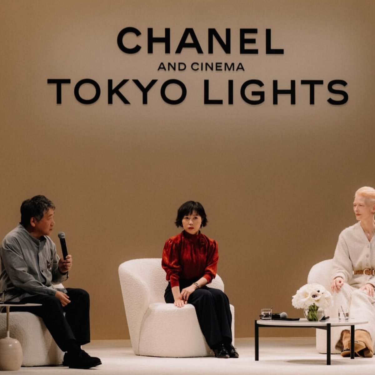 是枝裕和監督やティルダ・スウィントンらが講師に。シャネルによるマスタークラス「CHANEL AND CINEMA – TOKYO LIGHTS」が開催。