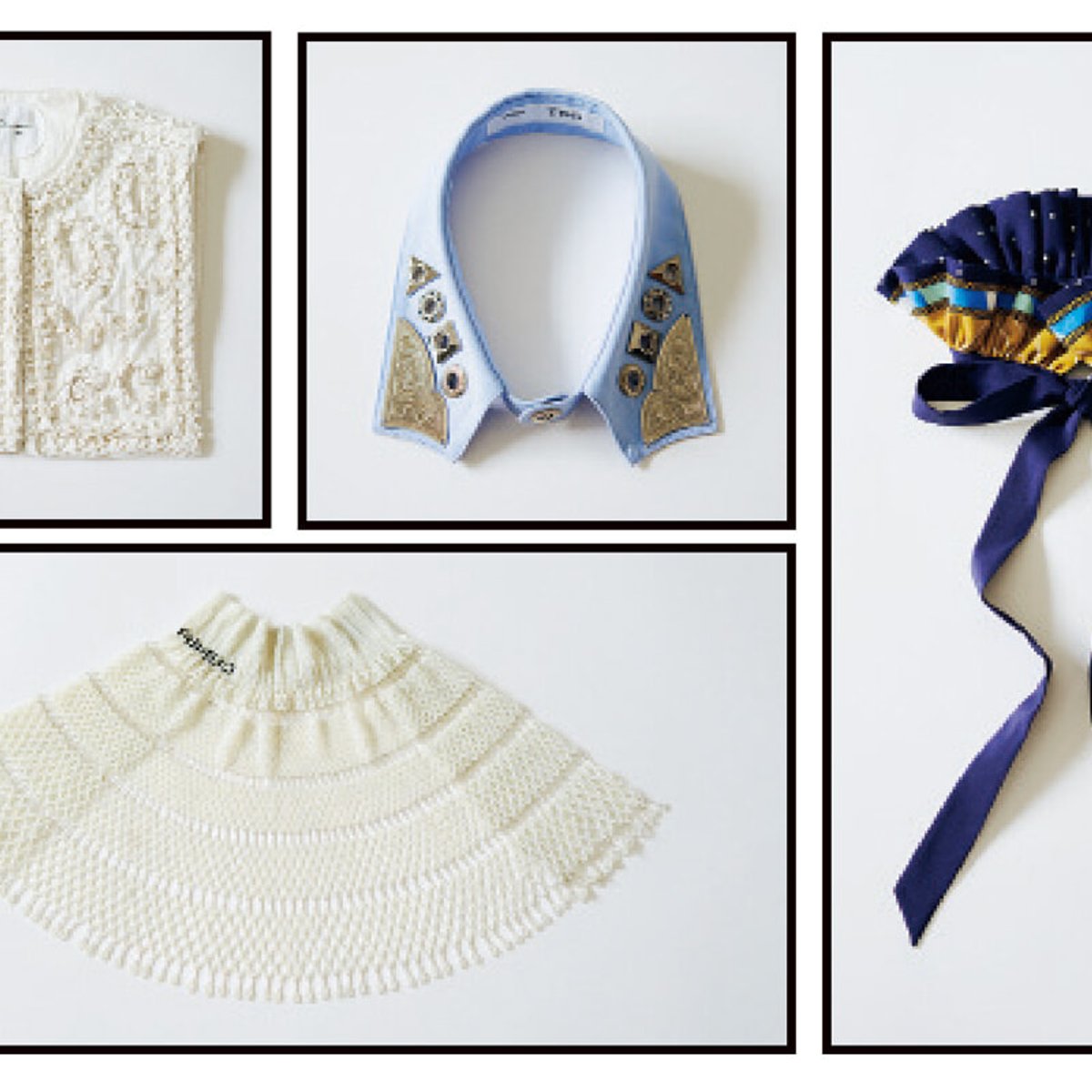 つけ襟で、手持ちの服を新鮮に！【着こなしをアップデートする10のアイデア、その7】