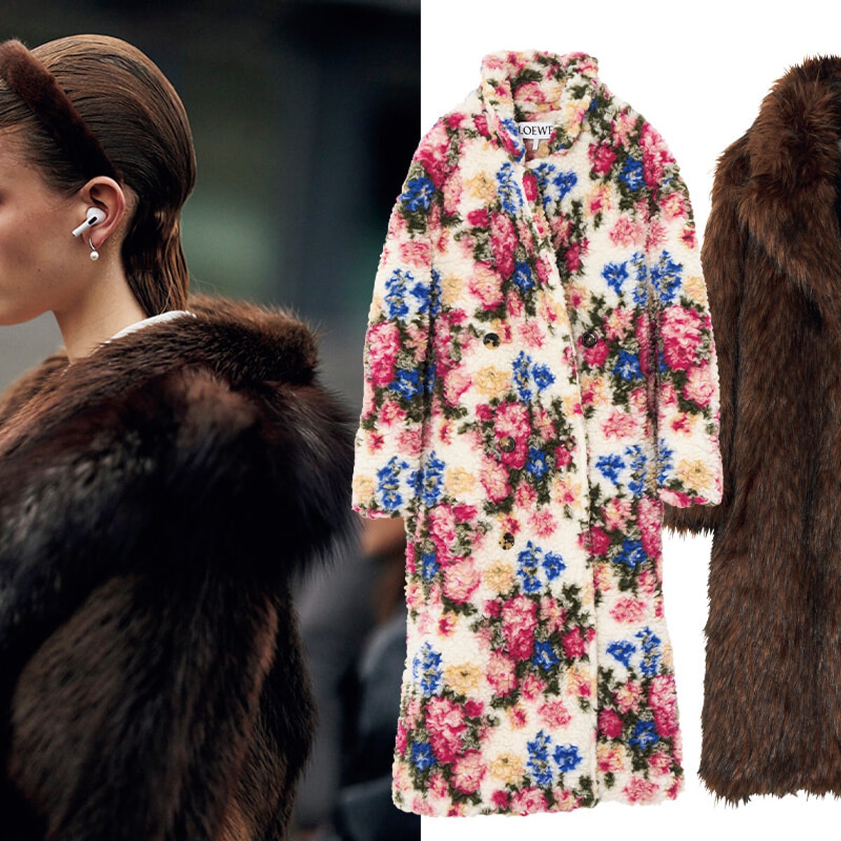 コーディネートの主役に、華やかなふわもこコートを。【冬の三種の神器その4】