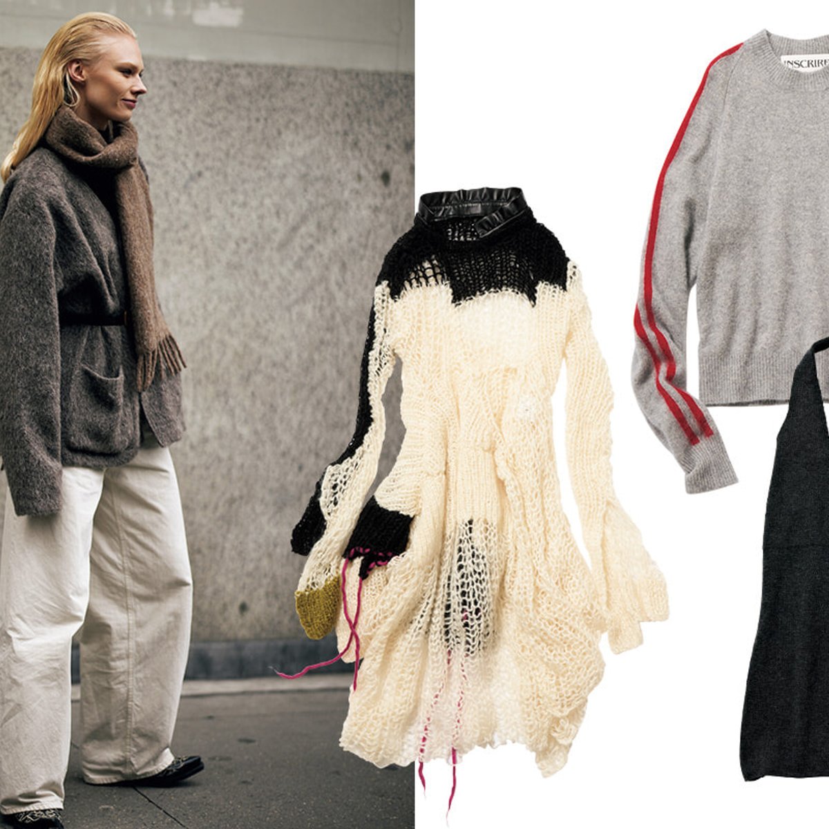 長く使い続けたい、ベーシックカラーのシンプルニット。【冬の三種の神器その5】