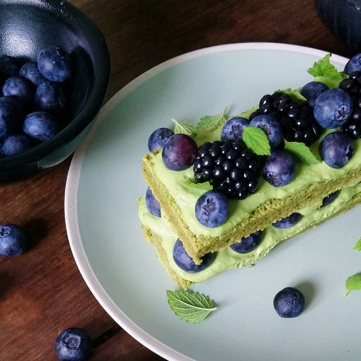 プレ・ノエルに抹茶のミニ・ビュッシュを愉しむ！