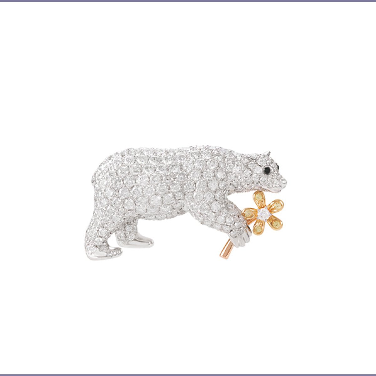 一輪の花を誰にあげるの？　物語感じるMIO HARUTAKAのブローチ。