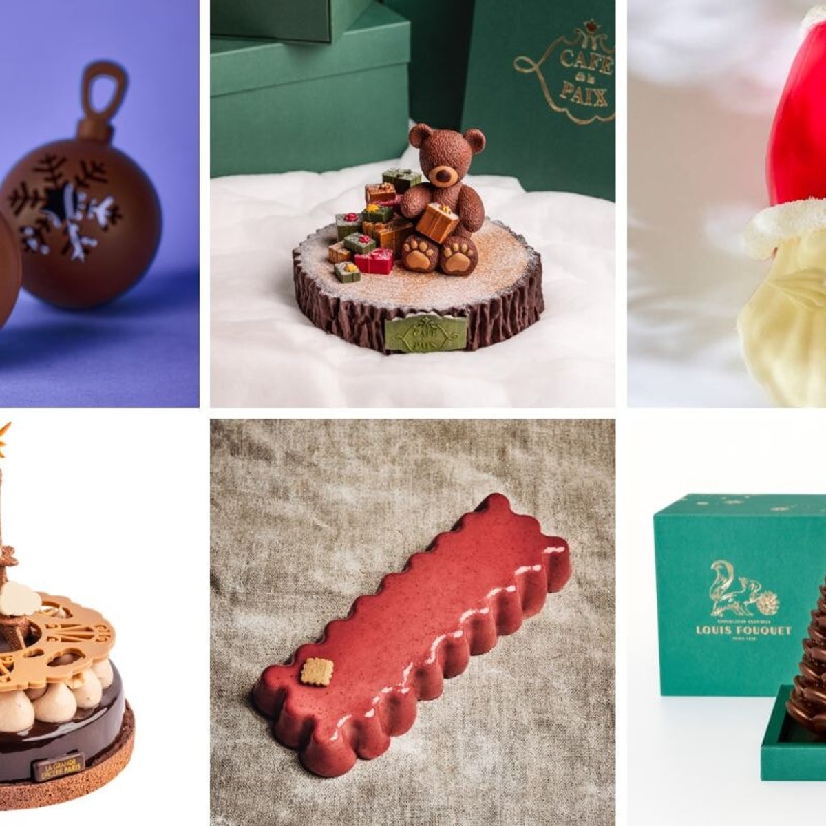 パリのノエル。可愛くておいしいスイーツを目で味わって。