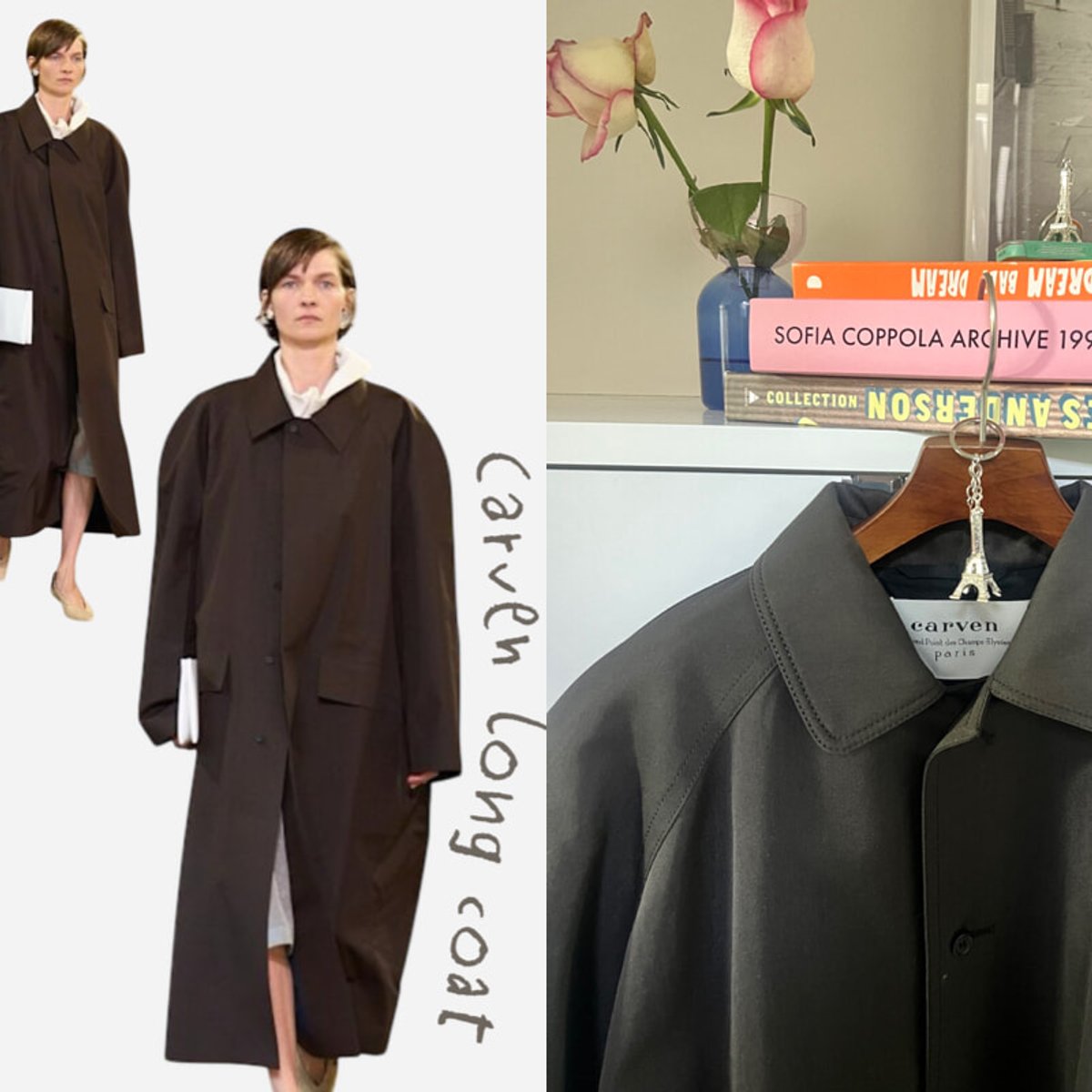 本日も清水買い。パリで決めた自分を褒めたい、カルヴェンのコート。