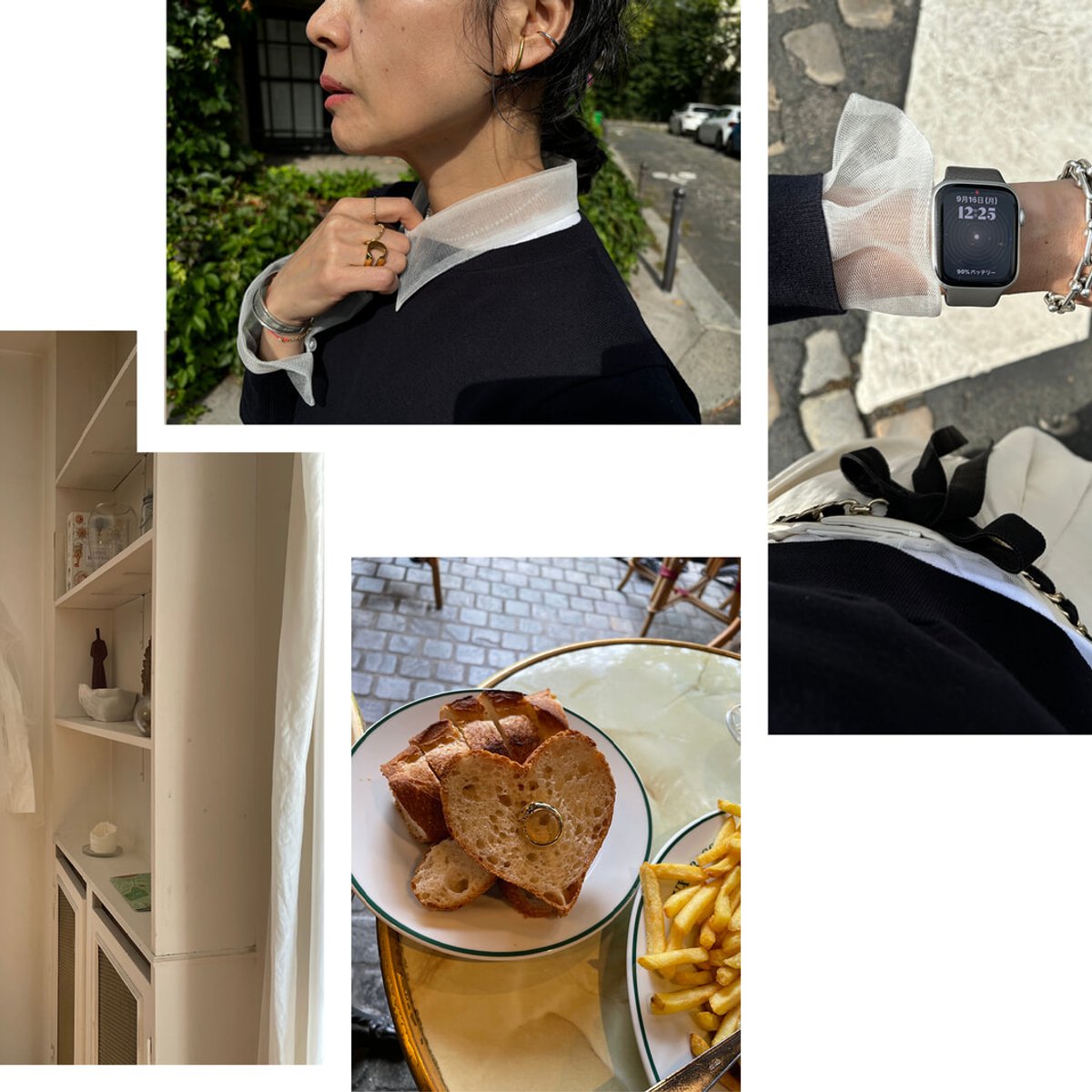 スタイリスト青木千加子のフレンチシックを作るもの。