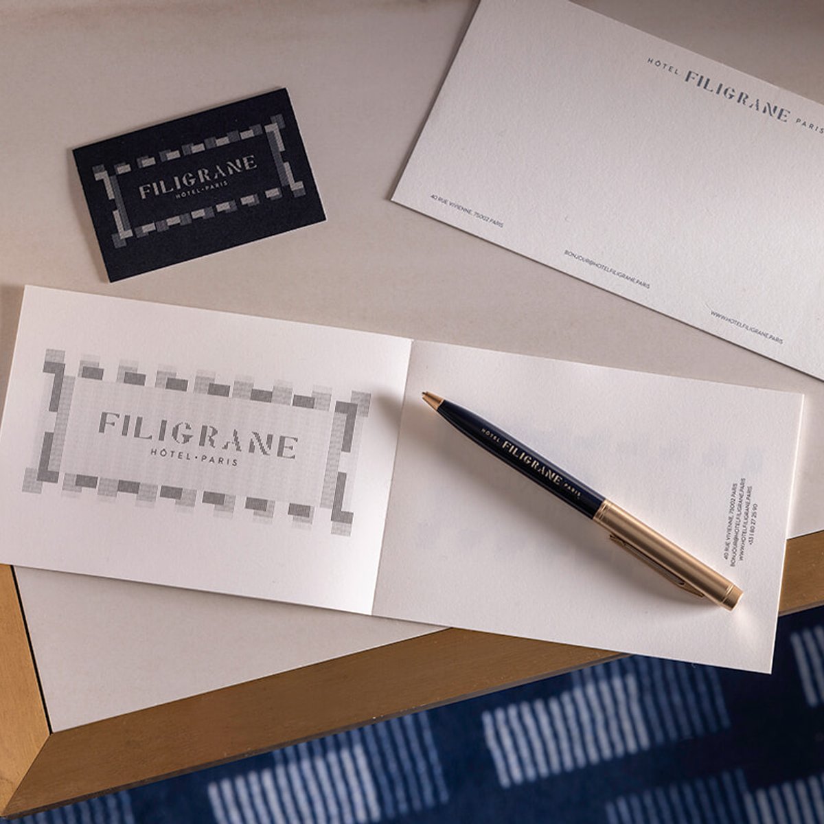 パリ2区の4ツ星ブティックホテル、オテル・フィリグランヌに泊まりたい。