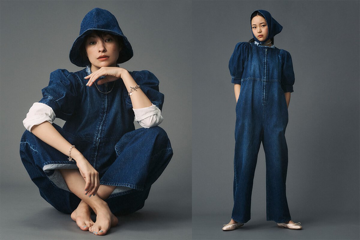 イエナ×山本マナのコラボデニムが発売。3人のモデル／俳優による