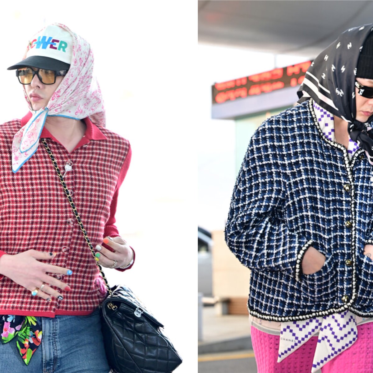 G-DRAGONがリード！ 真知子巻がいま、一番おしゃれな防寒対策。