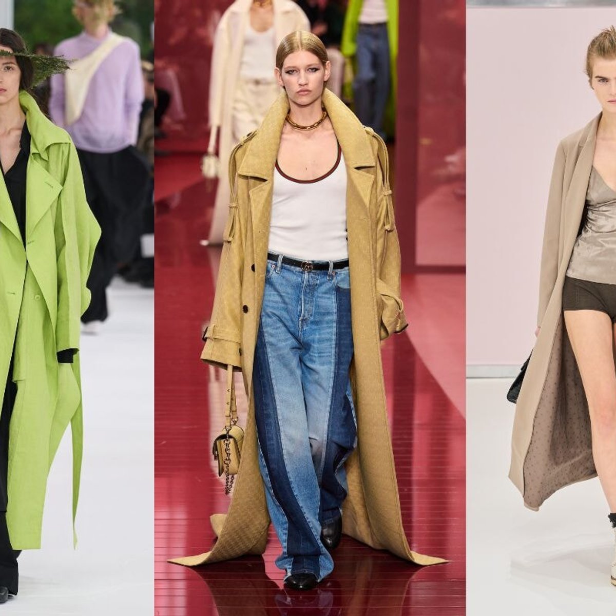 【2025年春夏コレクション】今年らしい「トレンチコート」とは？最旬トレンド5選。