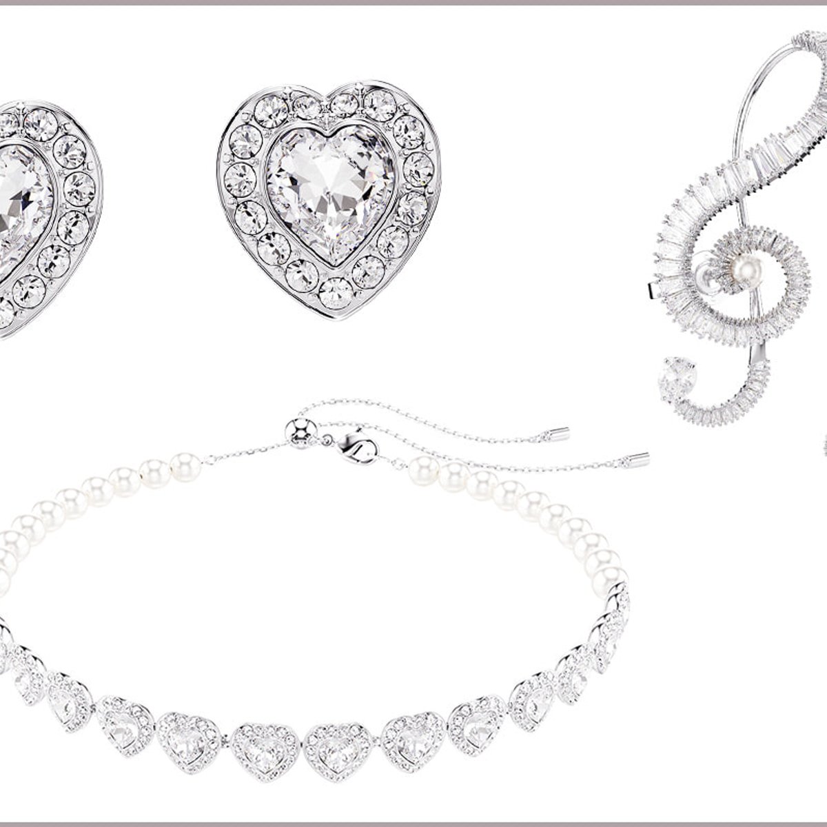 アリアナ・グランデとスワロフスキーの音楽愛に満ちたコラボジュエリー。