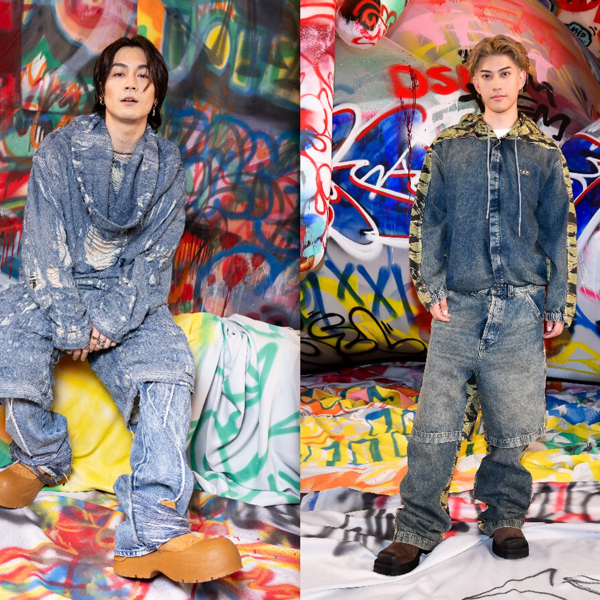 松田元太やSEVENTEENのHOSHIも！ ディーゼルの2025年秋冬コレクションが発表に。