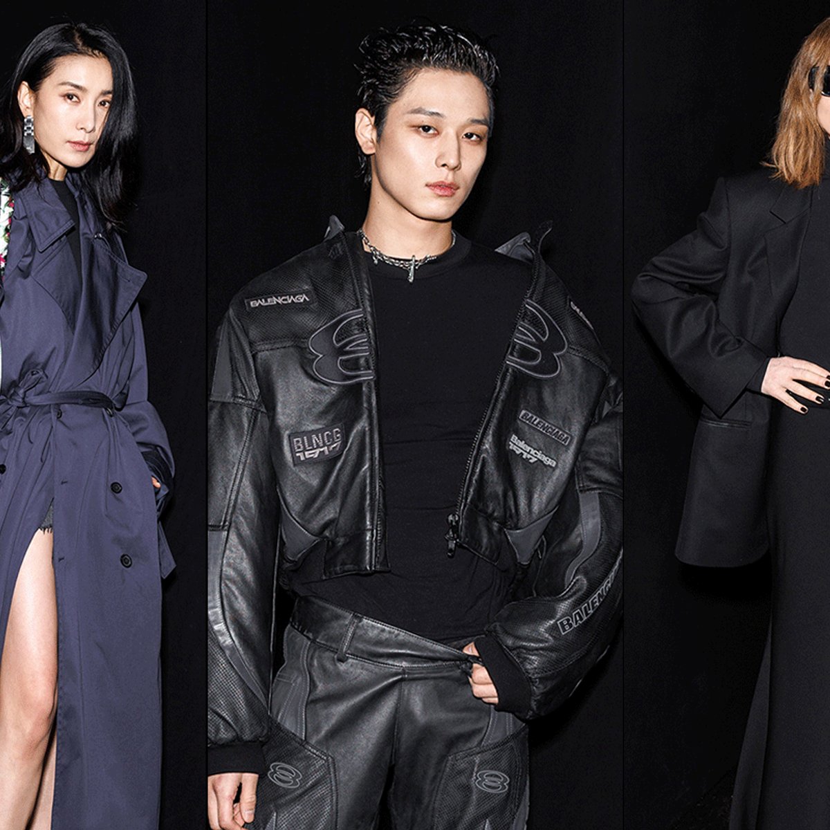 THE BOYZ ジュヨン、キム・ソヒョンが来場したバレンシアガ。デムナはファッションのスタンダードを再定義。