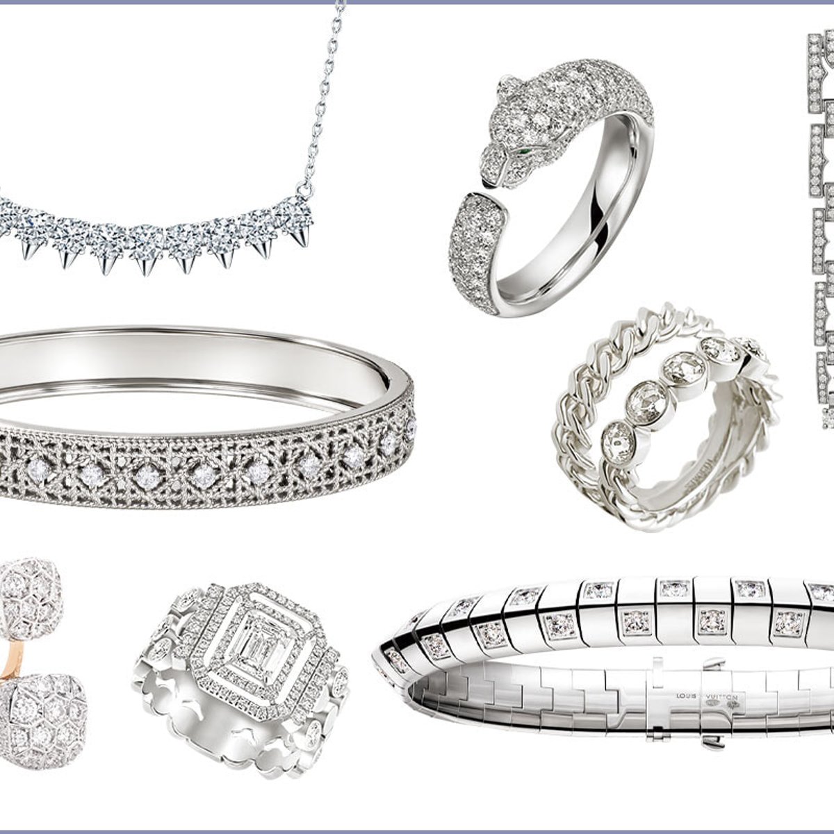 ディオールにエルメス、メゾンを象徴するダイヤモンドジュエリー。