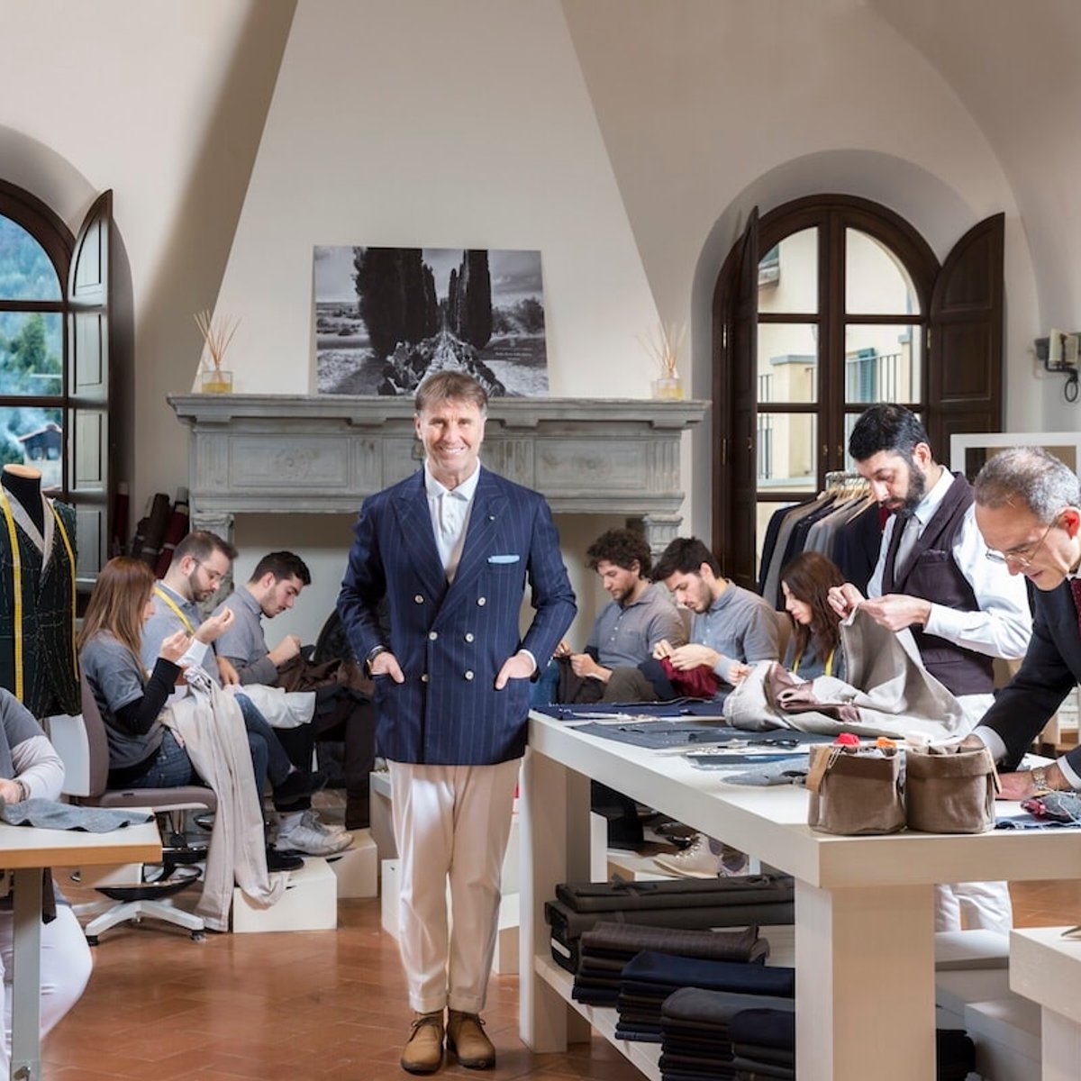 人間主義的経営のブルネロ・クチネリに、英国ファッション評議会が功労賞を授与。