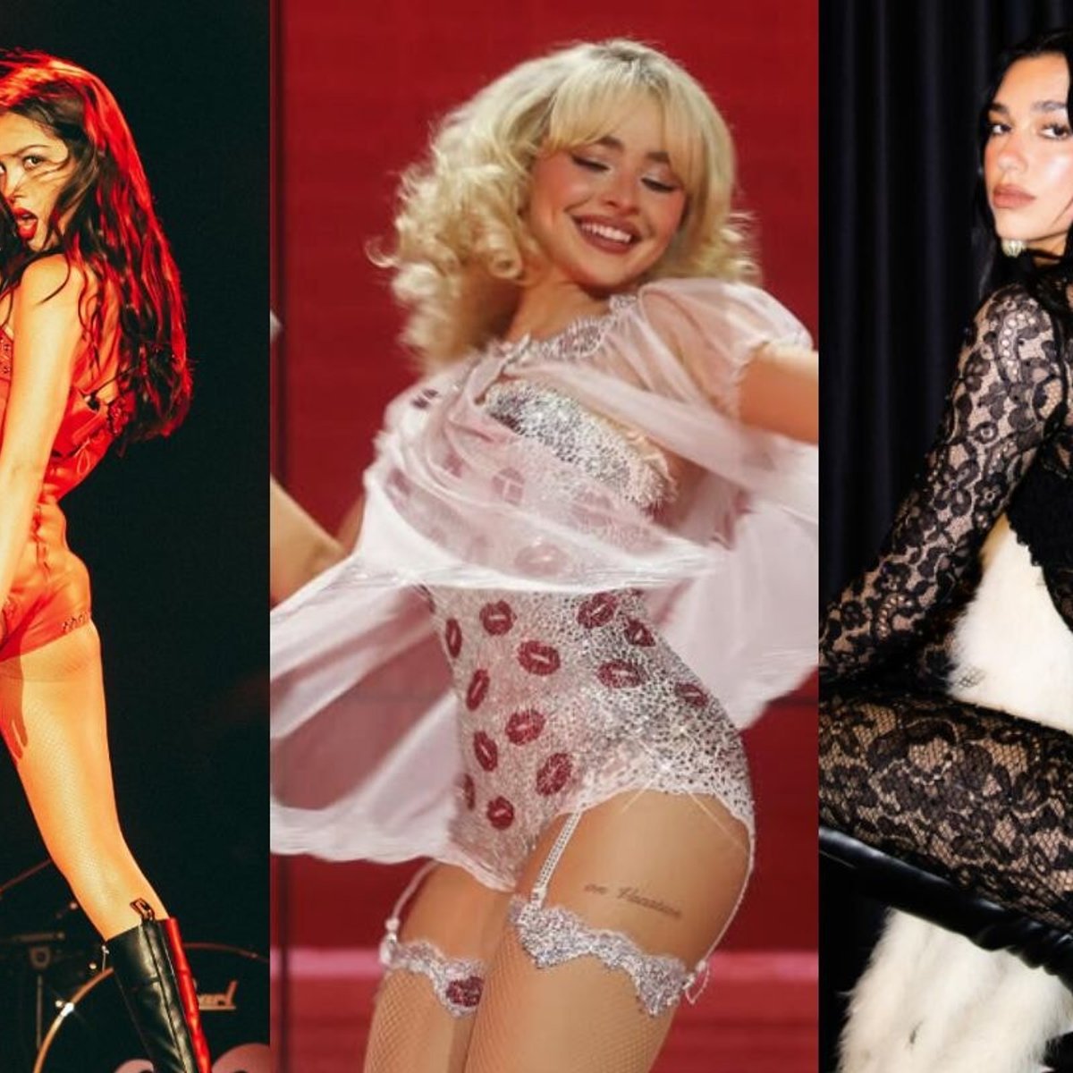 デュア・リパ、オリヴィア・ロドリゴにサブリナ・カーペンター……人気歌姫たちのライブ衣装はセクシーさがトレンド！？