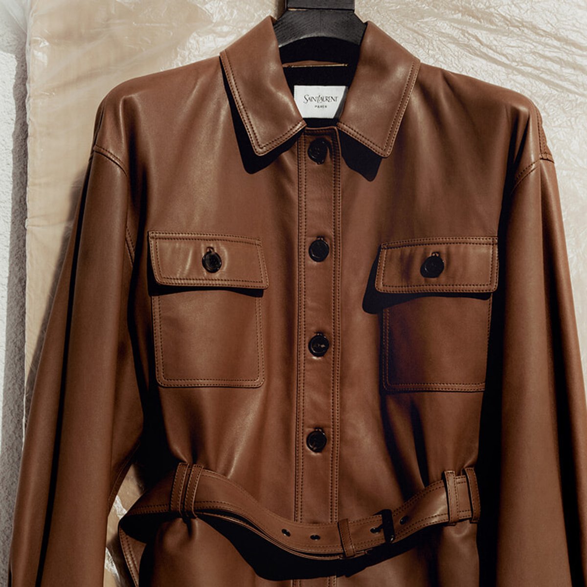 スタイリスト濱本愛弓が推す、サンローランのレザージャケット。