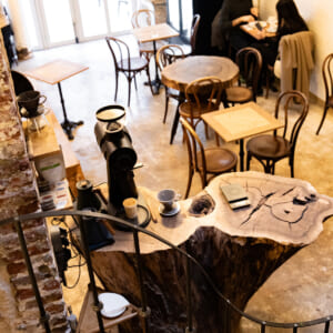 クリエイターが集う日本人バリスタの店「ドリーミン・マン」。