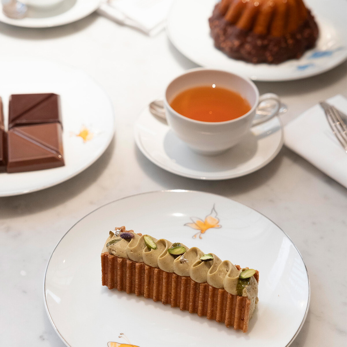 最旬スイーツをおともに、パラスホテルでティータイムを。