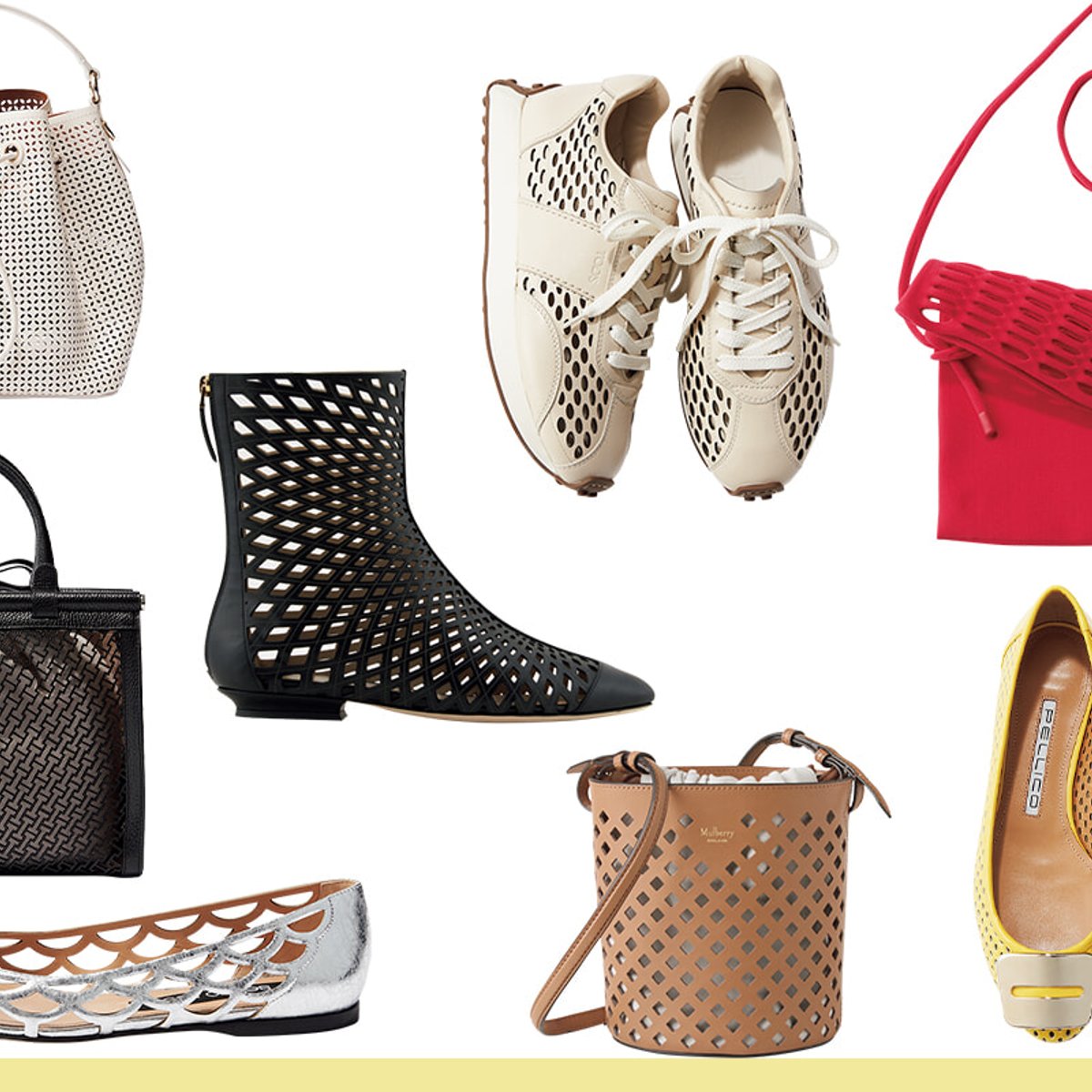 グラフィカルに進化！今季集めたいメッシュ風アイテム。【2025年春夏シューズ＆バッグ】