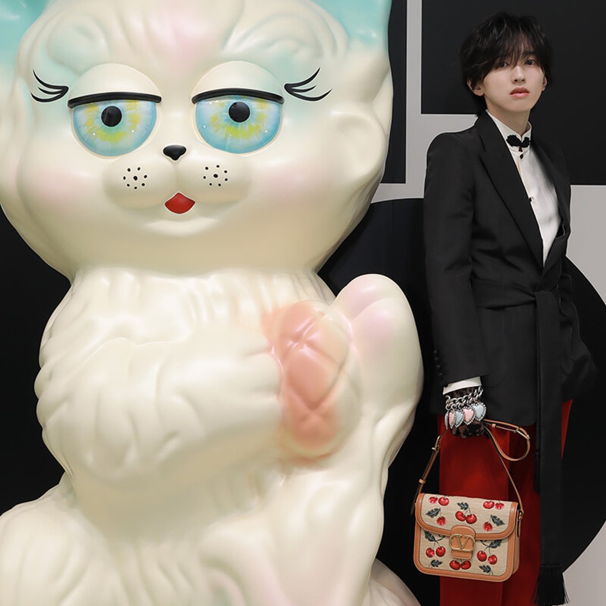 道枝駿佑も来場！ ヴァレンティノが東京で「パヴィヨン デ フォリ」パーティーを開催。