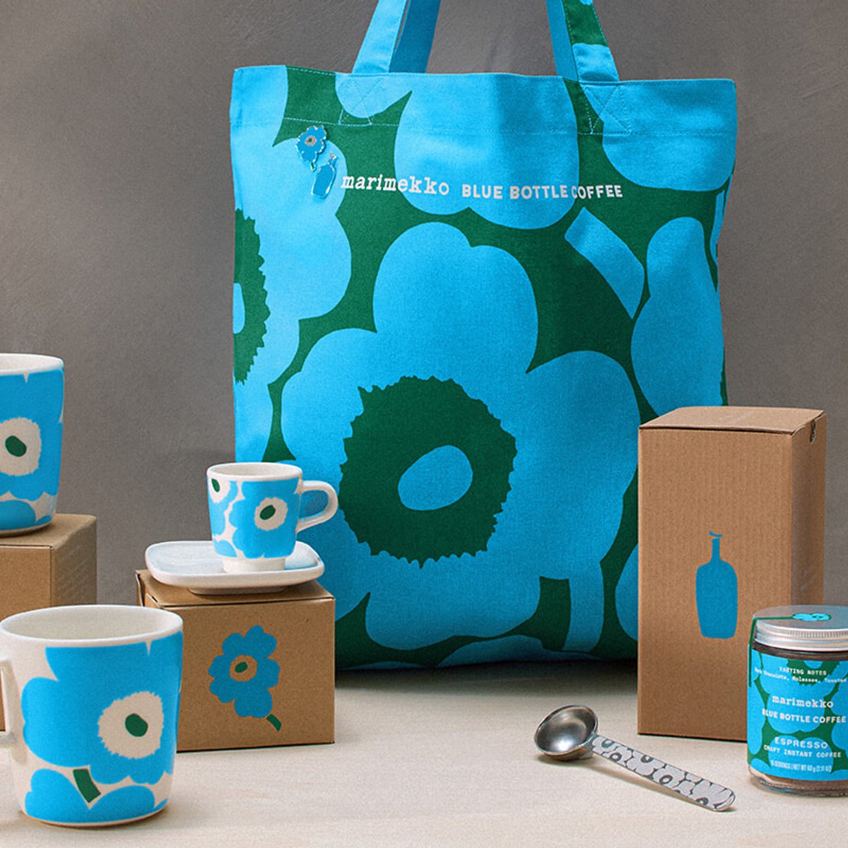 マリメッコ×ブルーボトルコーヒーのコラボで、フィンランド流コーヒー体験を。
