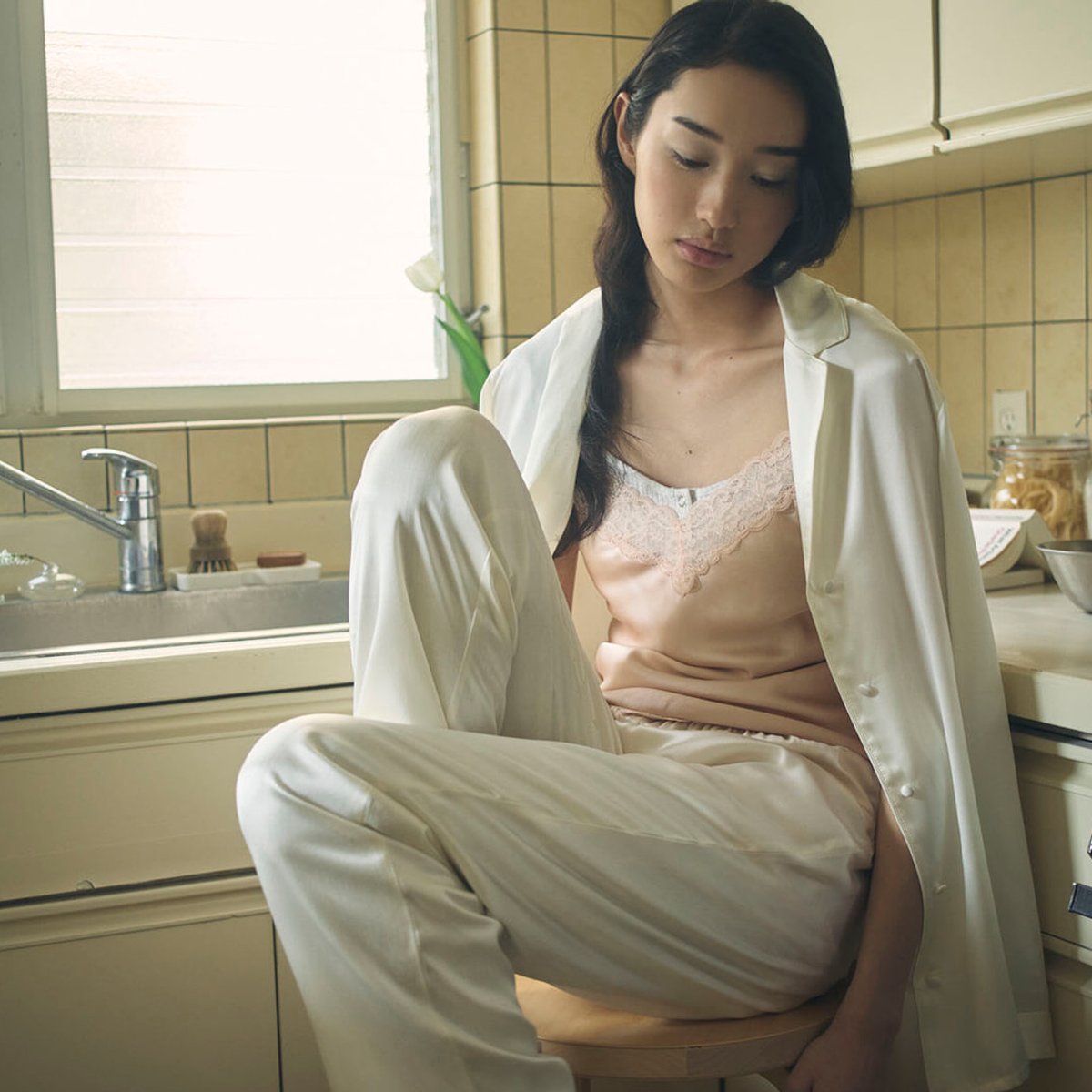 インティメイトな時間に寄り添う、インティミッシミのシルクコレクション。